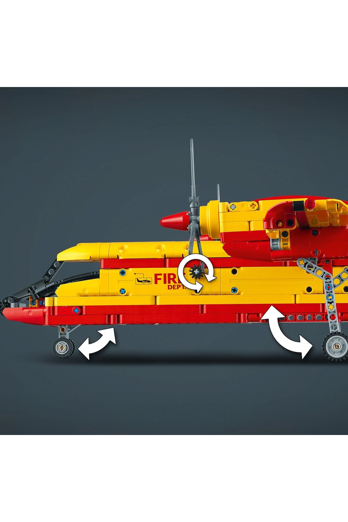 LEGO-Technic Firefighter Plane 42152-10 Creative Vote for Children over 10 Years Old Containing Model Aircraft Project 3
