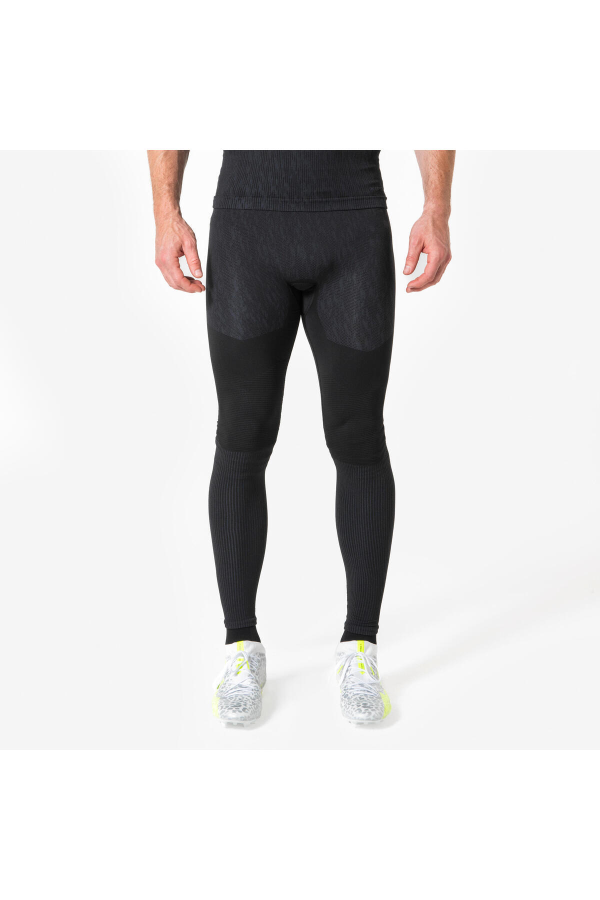 Decathlon Kipsta Yetişkin Futbol Tayt İçlik - Siyah - Keepdry