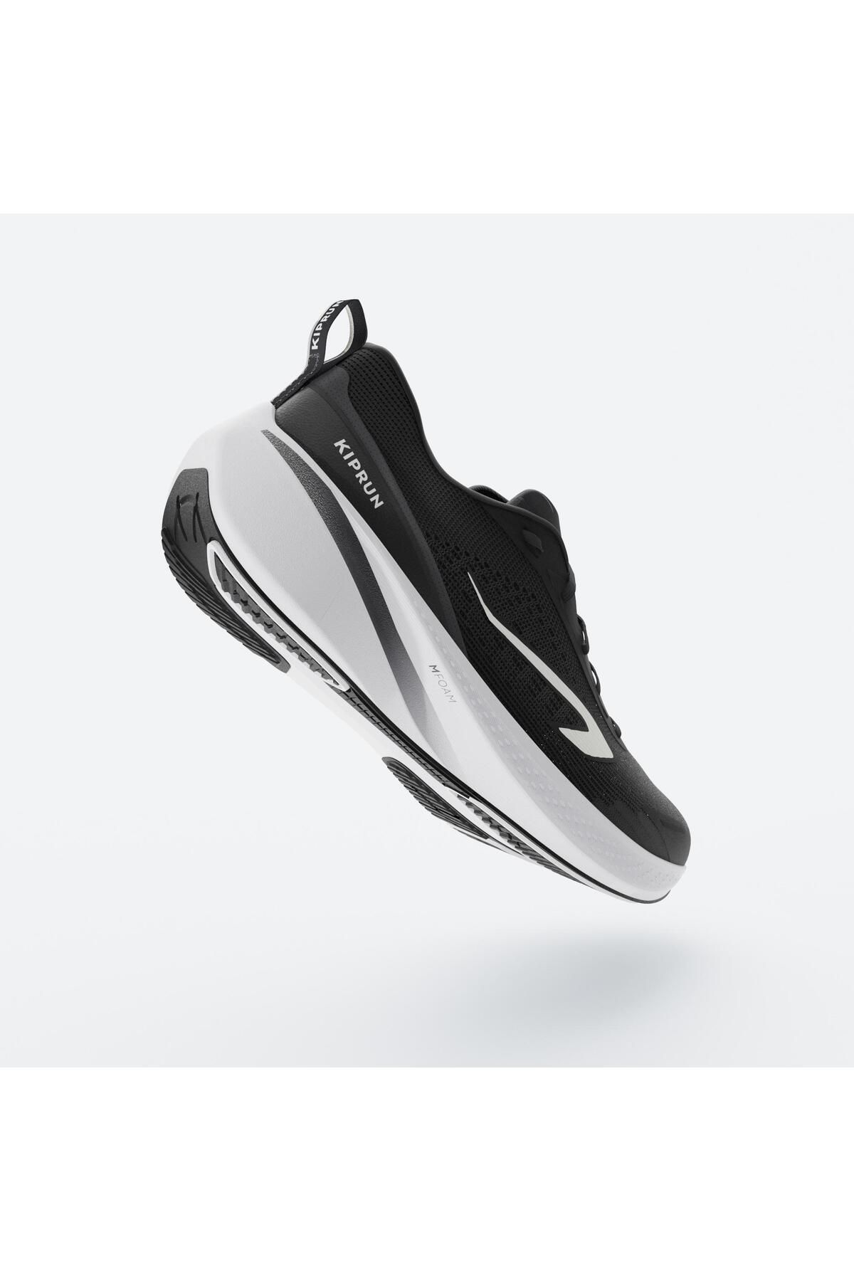 Decathlon-Kiprun Men's Running Shoes - White/Black - Kiprun Cushion 500 3