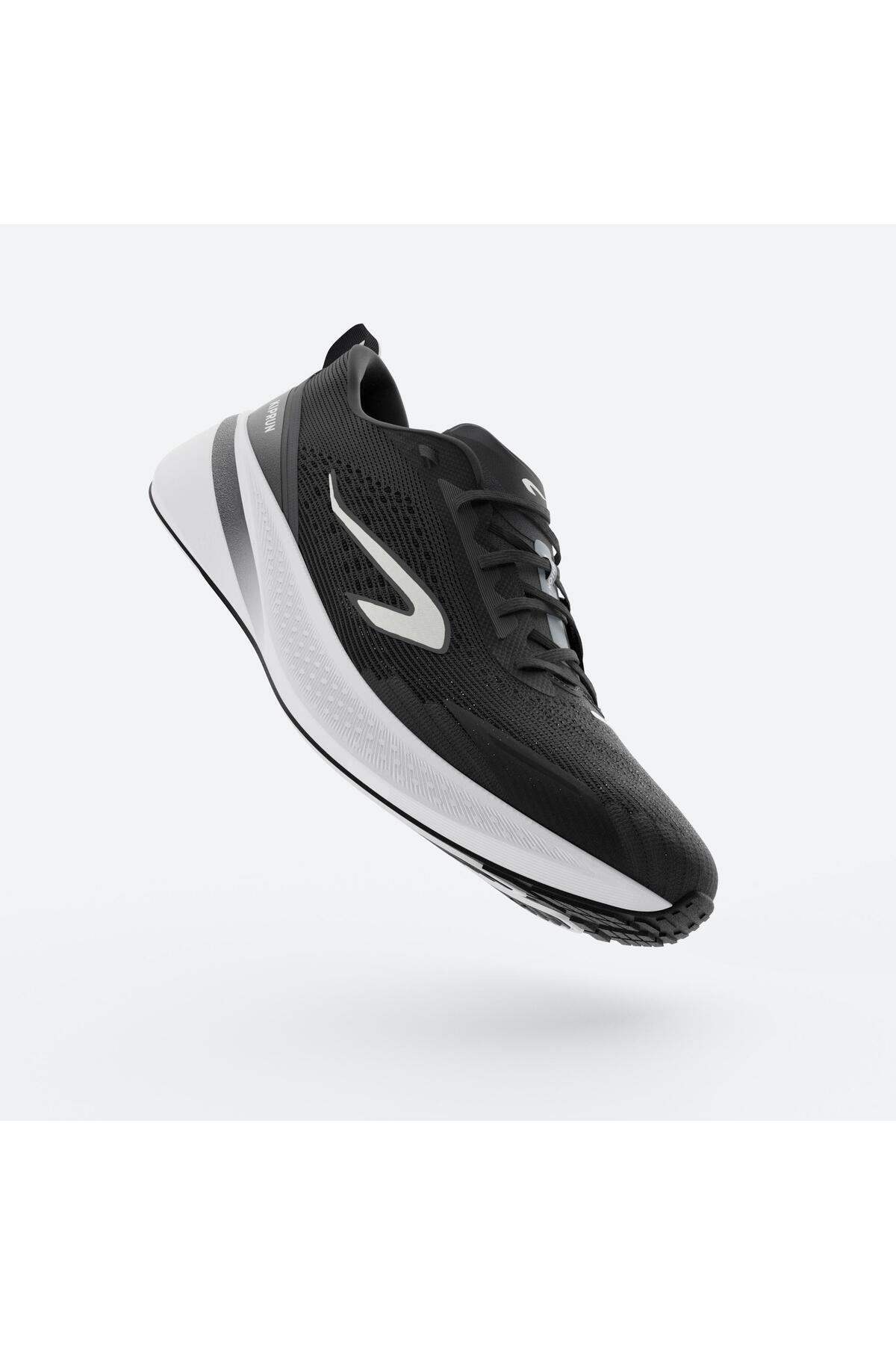 Decathlon-Kiprun Men's Running Shoes - White/Black - Kiprun Cushion 500 2
