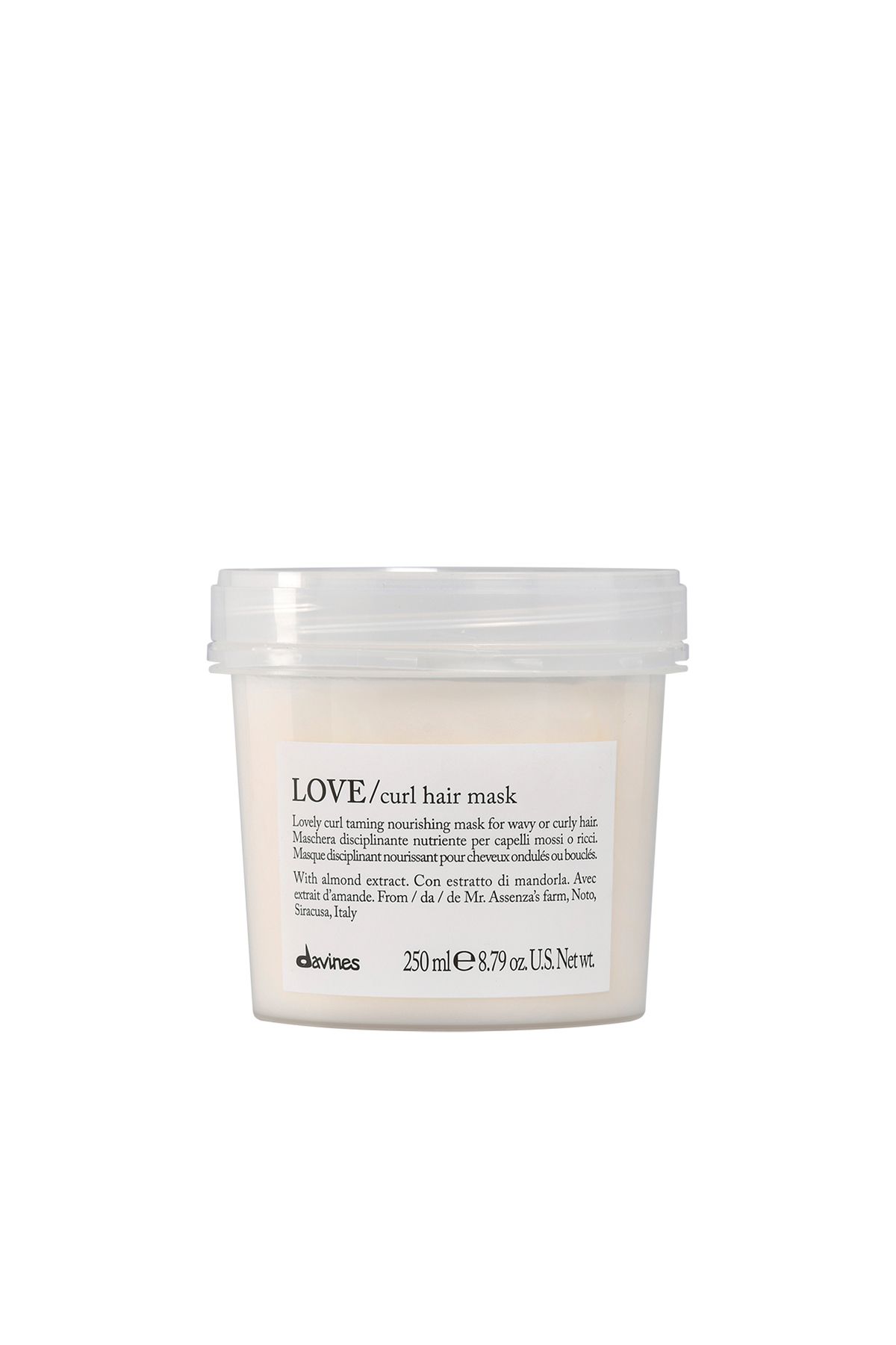Davines-Love Curl Hair Mask - Curl Defining Sheet Care Mask 250 ml 1