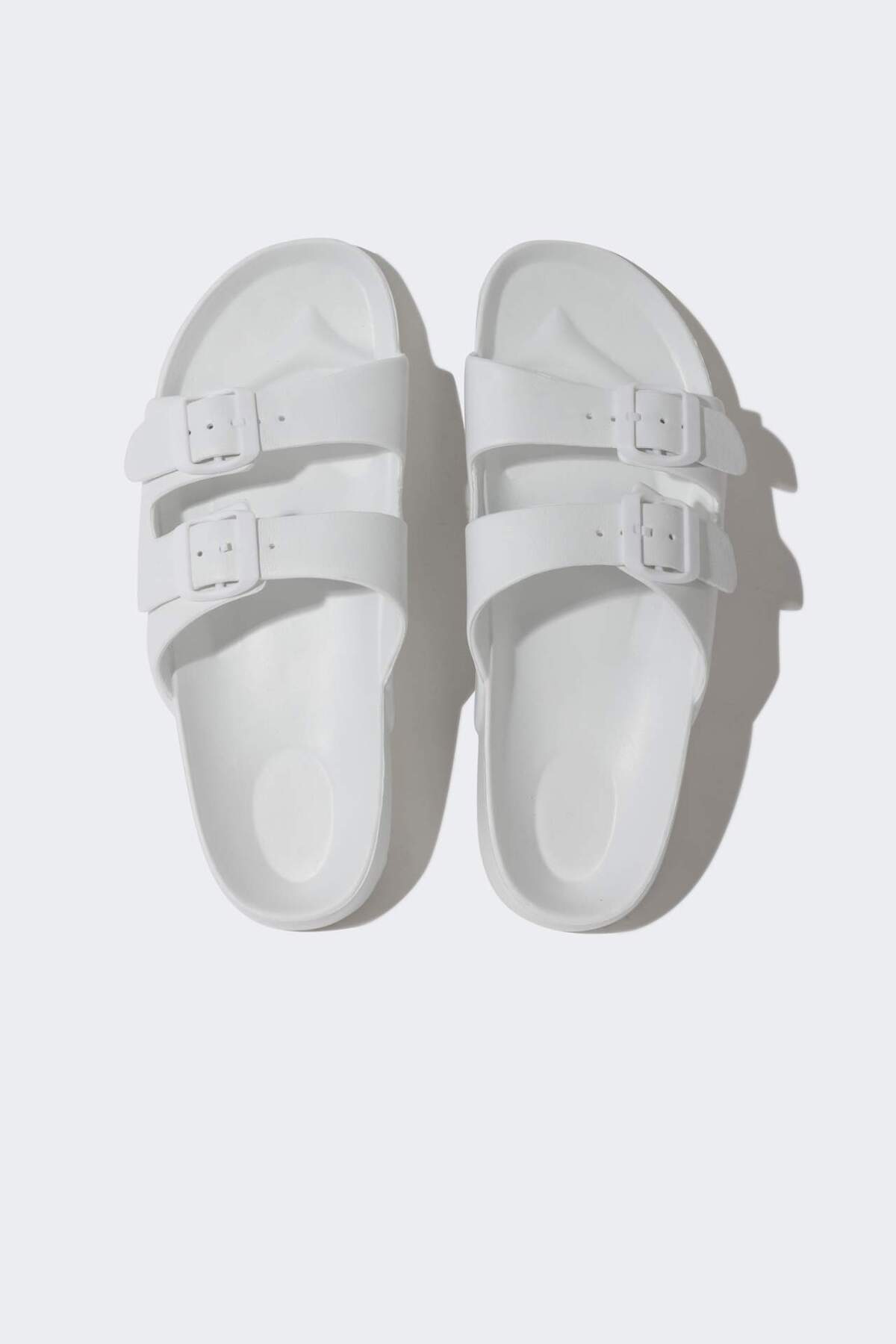 DeFacto-Men's Eva Slippers - Flat Sole, Double Banded, C3752AX24SM 7