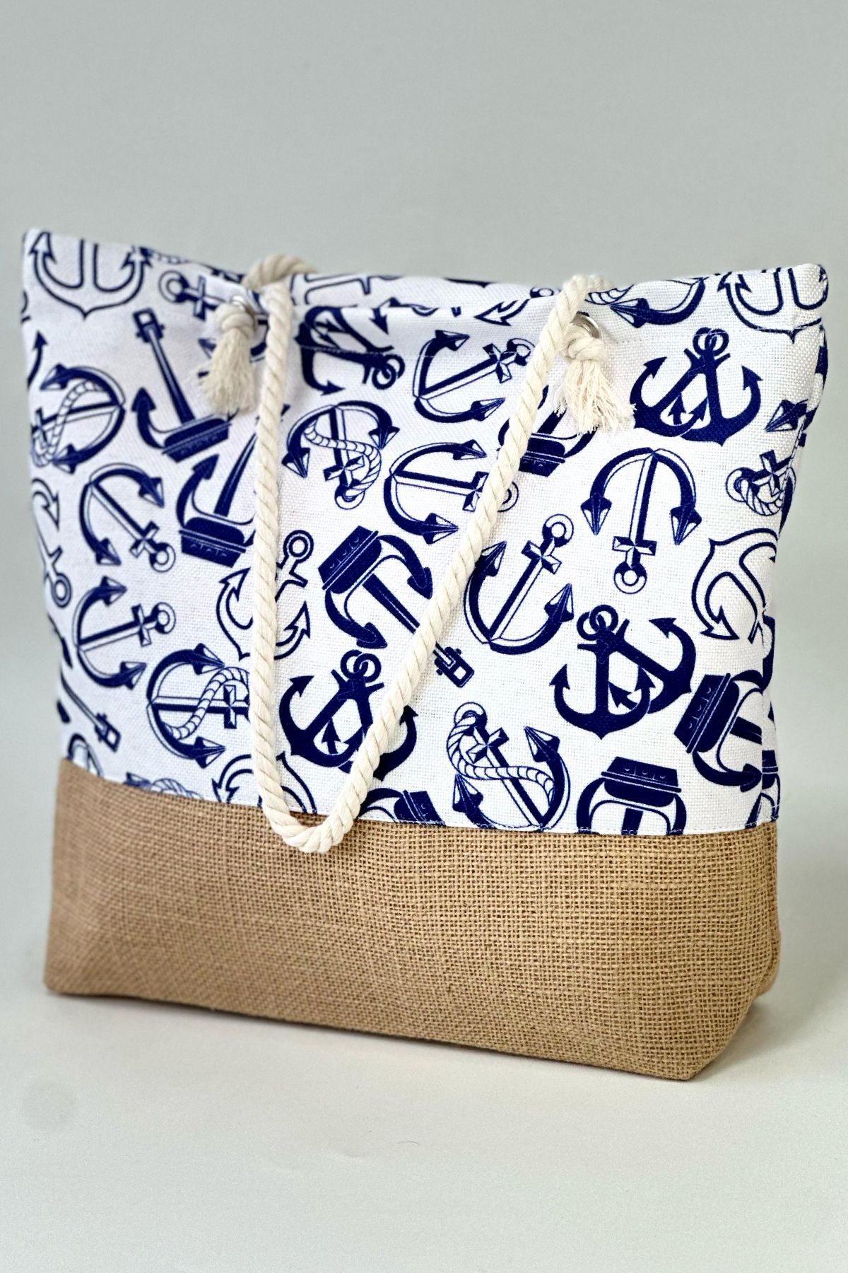 REMSA-Patterned Beach Bag Rç-P-01 Anchor 3