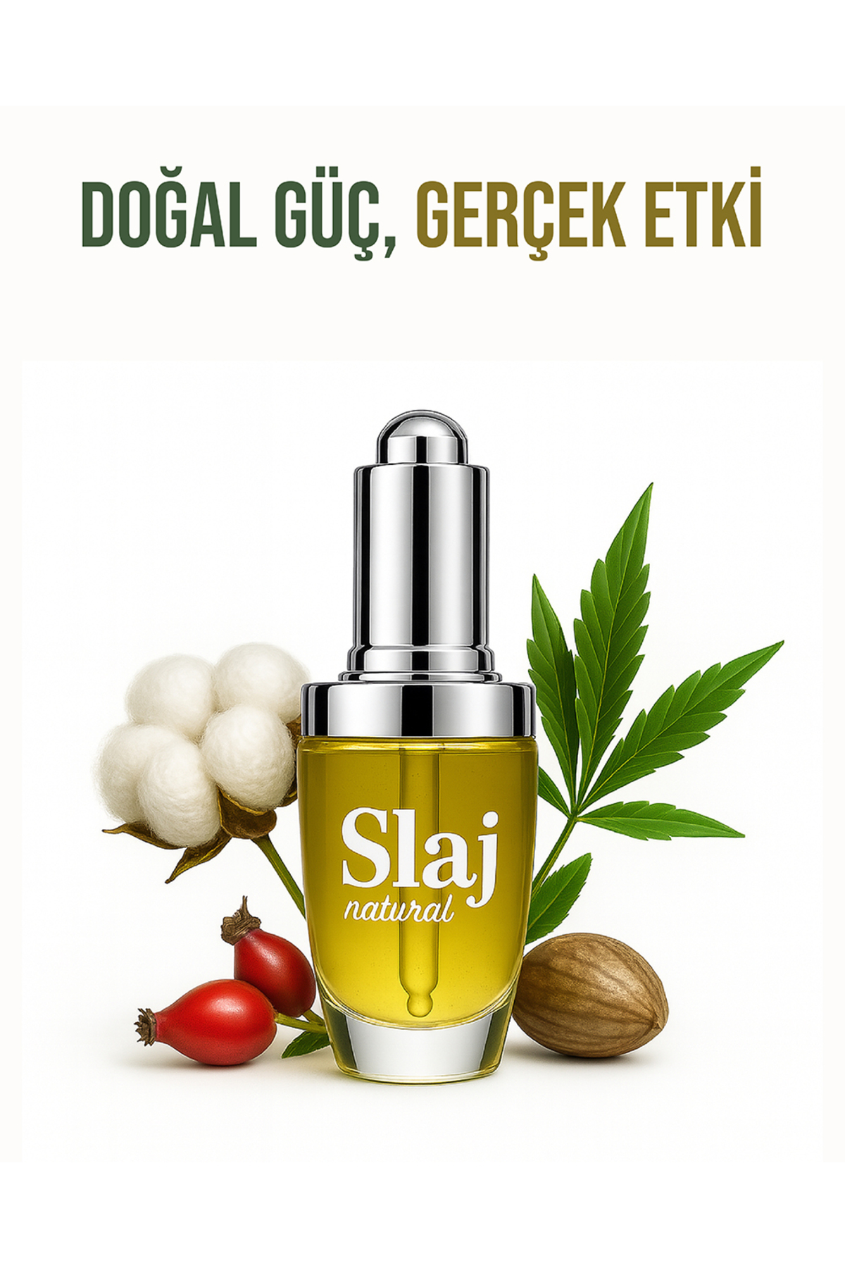 سرم شب ضد پیری ۱۰۰٪ طبیعی - سرم ضد پیری، ضد چروک و بازسازی کننده پوست — sljnatural5 — تصویر 2 از 8