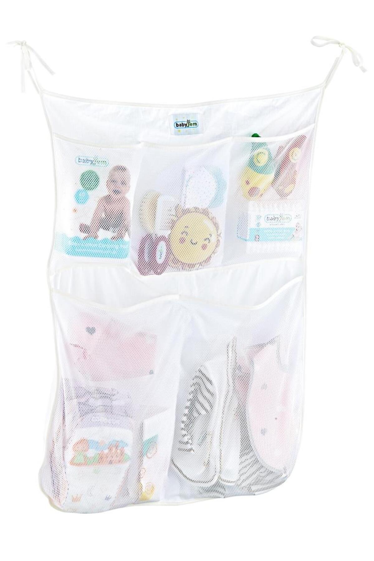 NW NessiWorld Yatak Başı Organizer 555 Beyaz