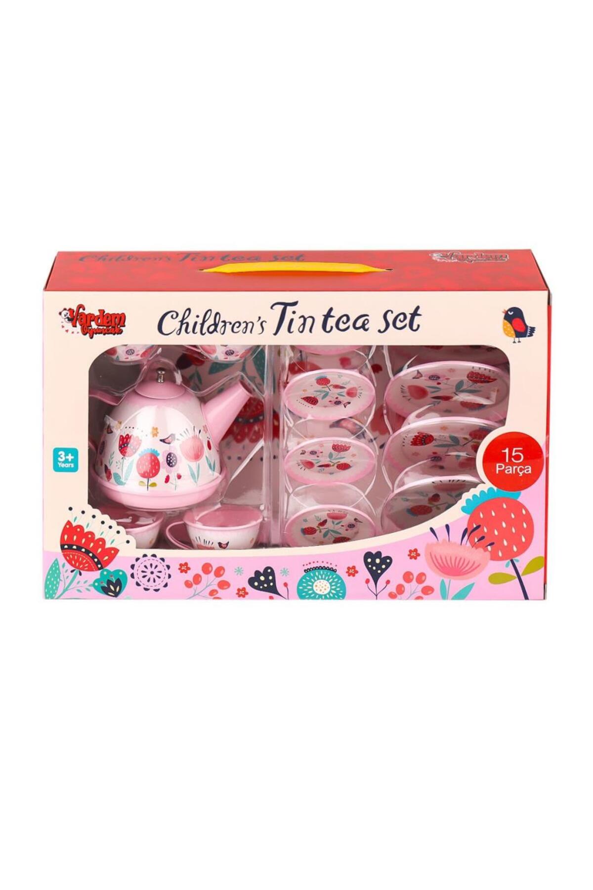 نسیس‌ورلد ۹۹۸A-۹۹۸B سرویس چای فلزی طرح گل ۱۵ تکه - وردم توی