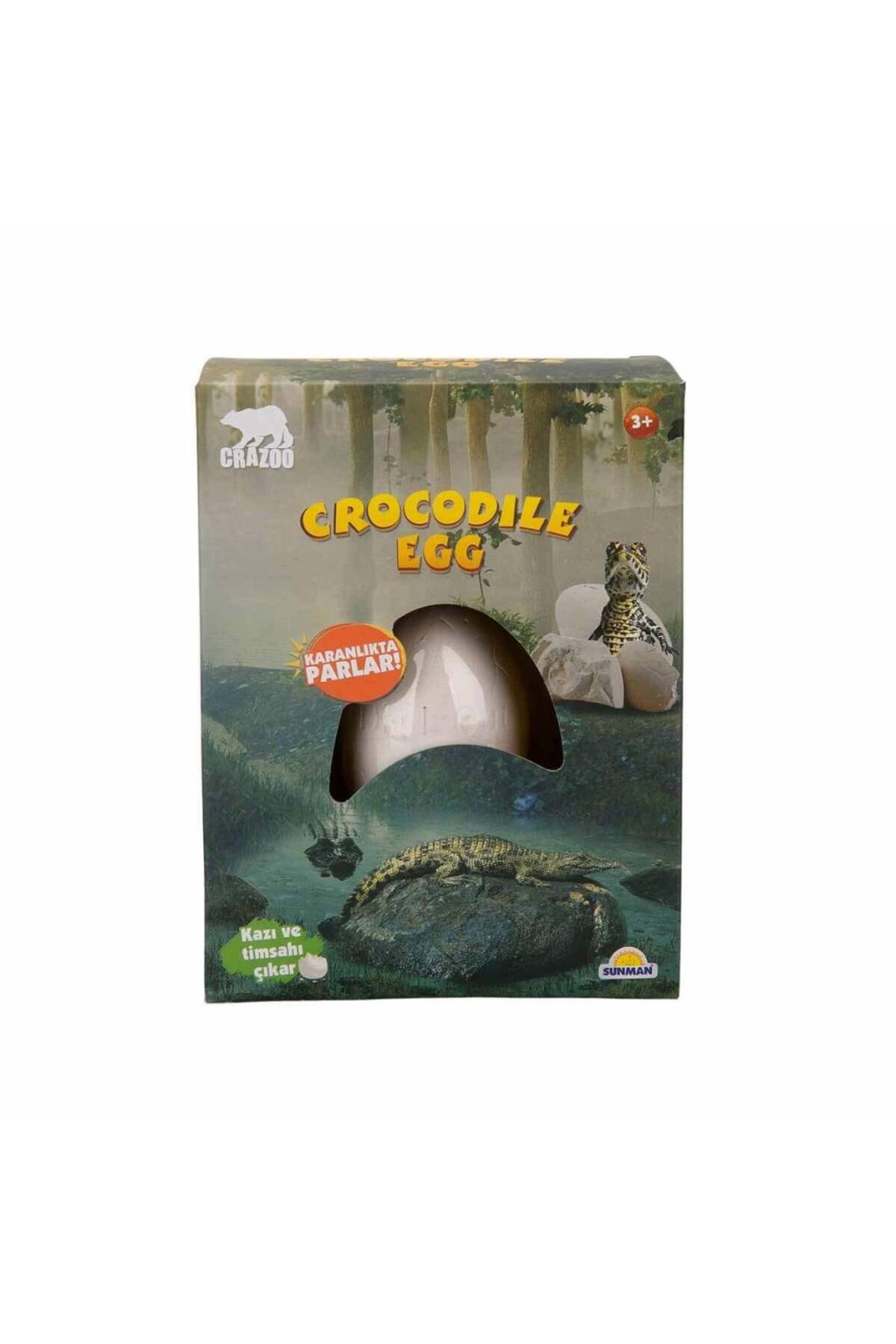 مجموعهٔ حفاری فسیل کروکودیل نسی‌ورلد با قابلیت درخشش در تاریکی