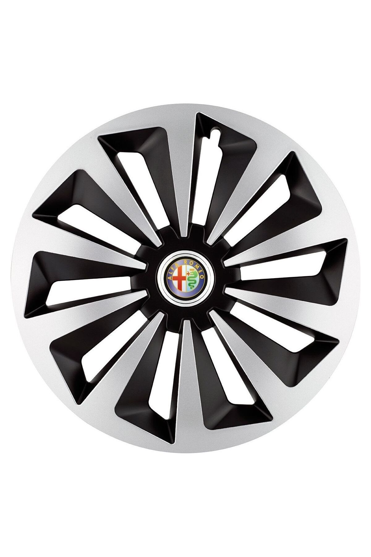 Autohelix MSA Set De 4 Capace Jante Fox Gri-negru R17 Pentru Gama De Mașini Alfa Romeo - One Size