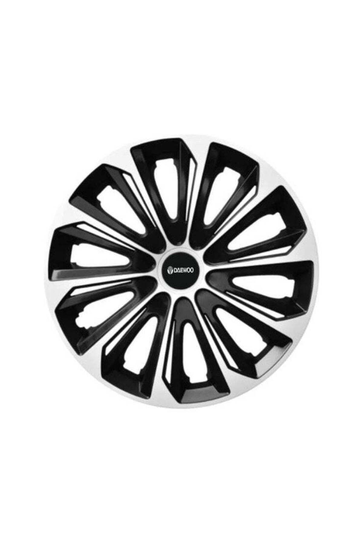 Autohelix MSA-Set de 4 capace pentru roți extra rezistente, argintii R14, pentru gama auto Daewoo 1