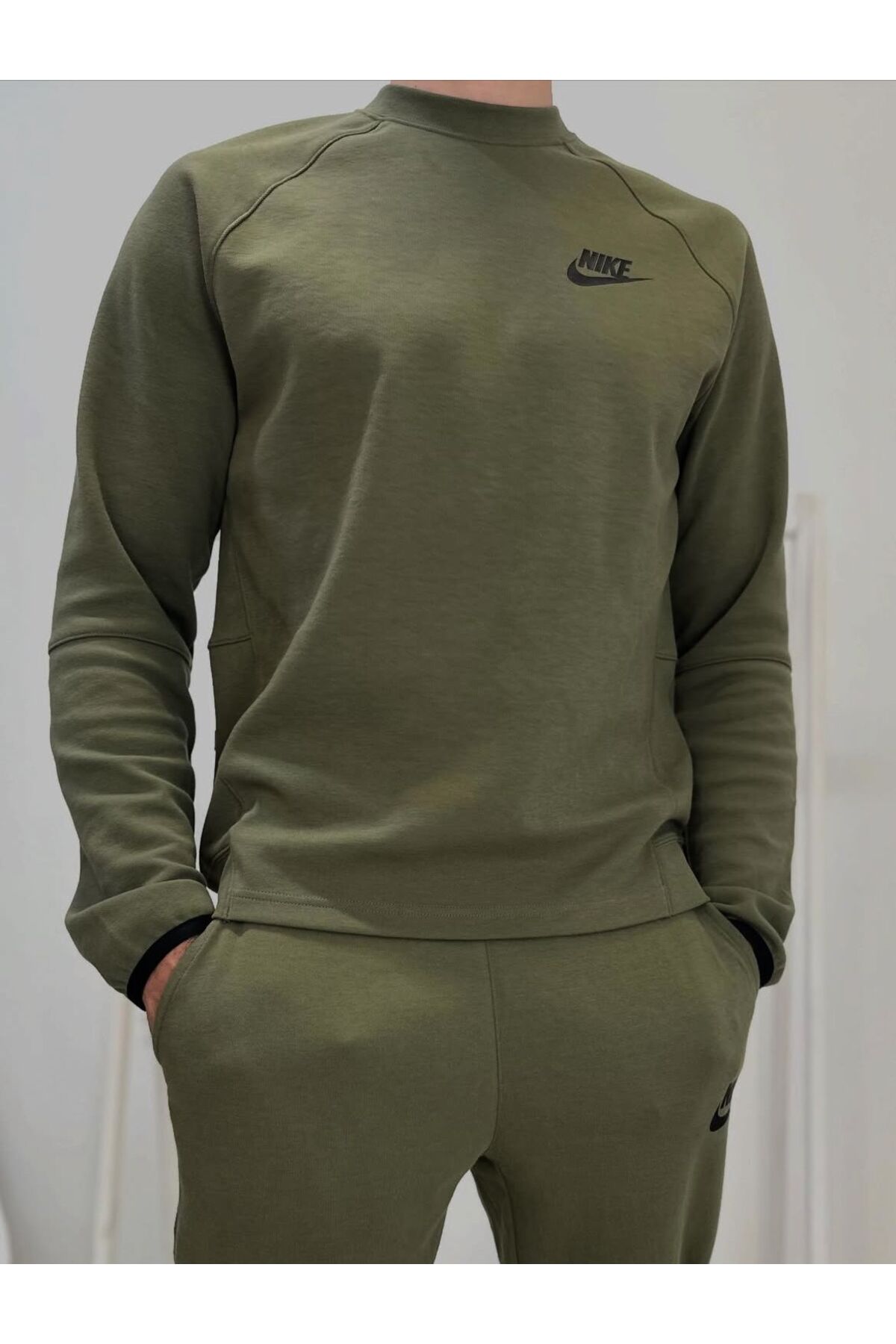 سویشرت مردانه M NSW Te Fz Flc مدل Dd5284-222 نایکی سویشرت اسپرت Nike