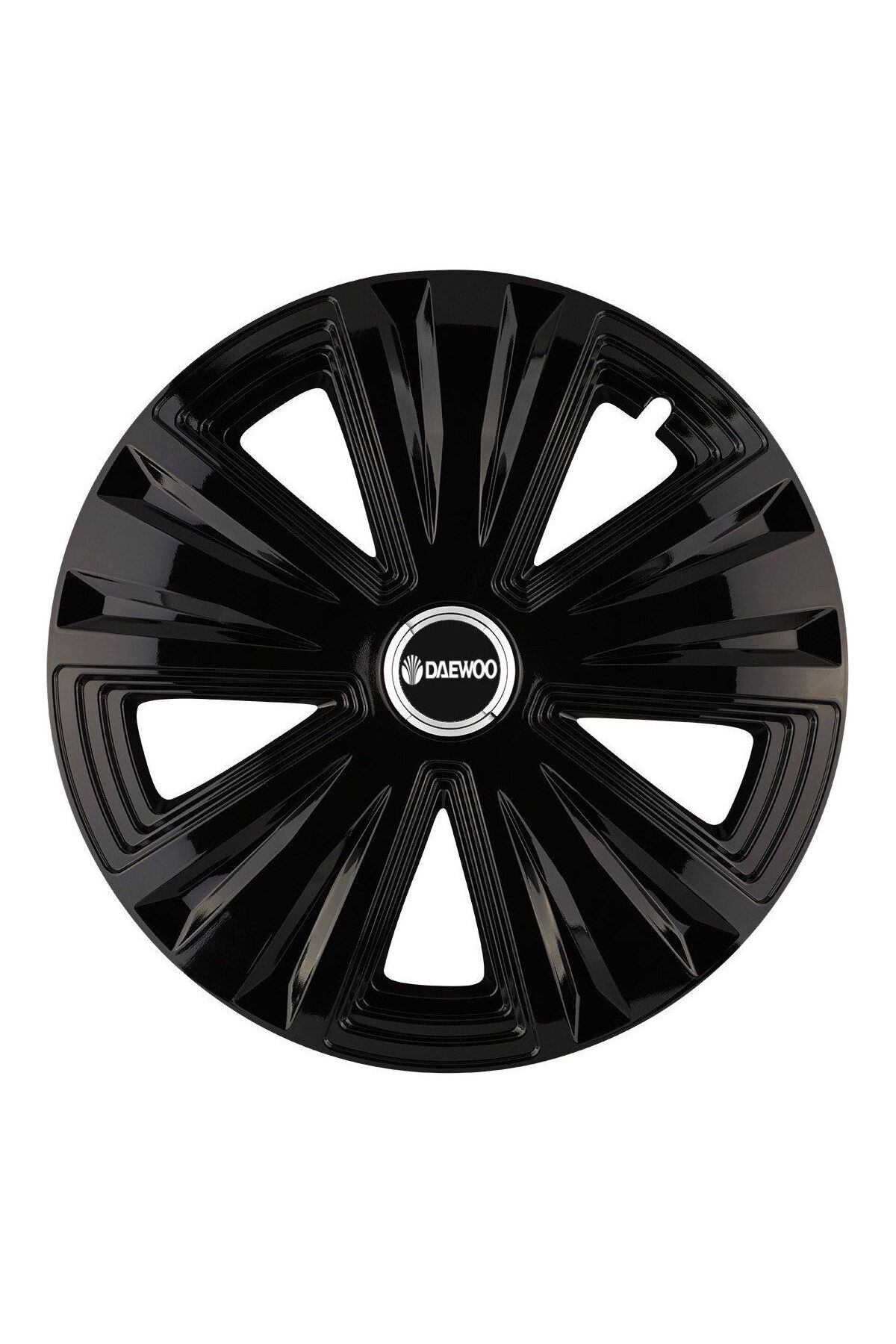 Autohelix MSA Set De 4 Capace De Jantă Glory Negre R15 Pentru Gama Auto Daewoo - One Size