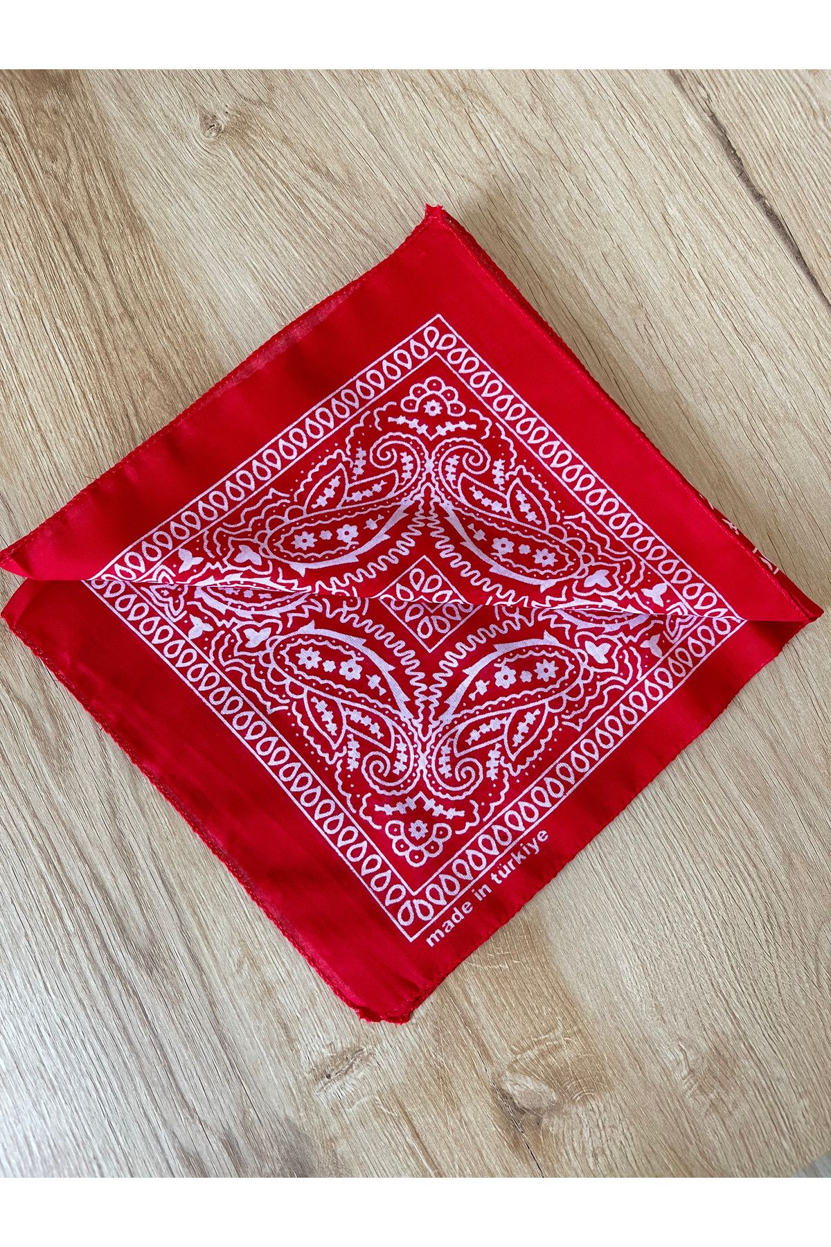 Rupen Kraft-100% Cotton Classic Pattern Unisex 2-Piece Bandana Set Colorful Bandana Ethnic Patterned a Quality Bandana 3