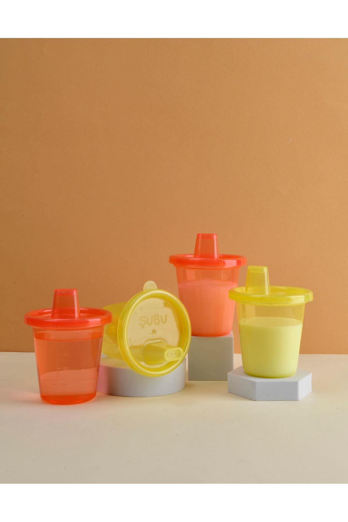 ŞUBU BABY 2'li̇ Bebek Suluk Aliştirma Bardaği 200ml(2 Adet) fotoğrafı 3 (önizleme)