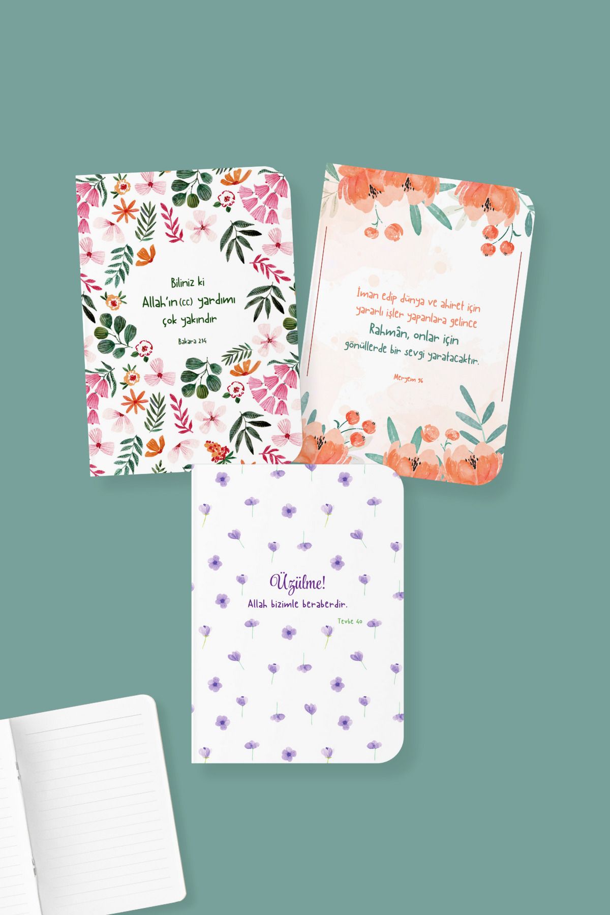 Dava Adamı Yayınları-Muhlis Notebook Set - A6 Mini Notebook 1
