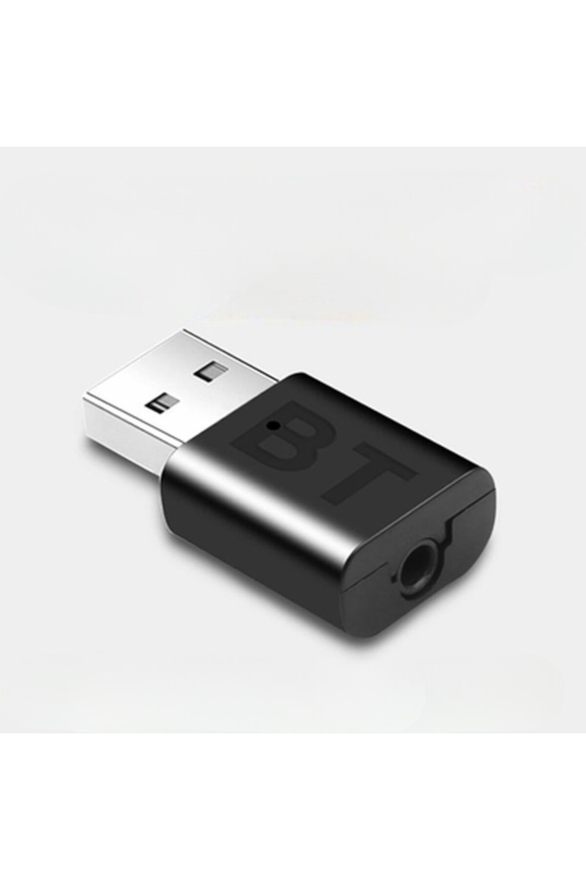 Araç içi Bluetooth Kiti USB 3.5mm Jack Bluetooth Receiver Aux Kablo Wireless Araç Kiti Kablosuz Kit