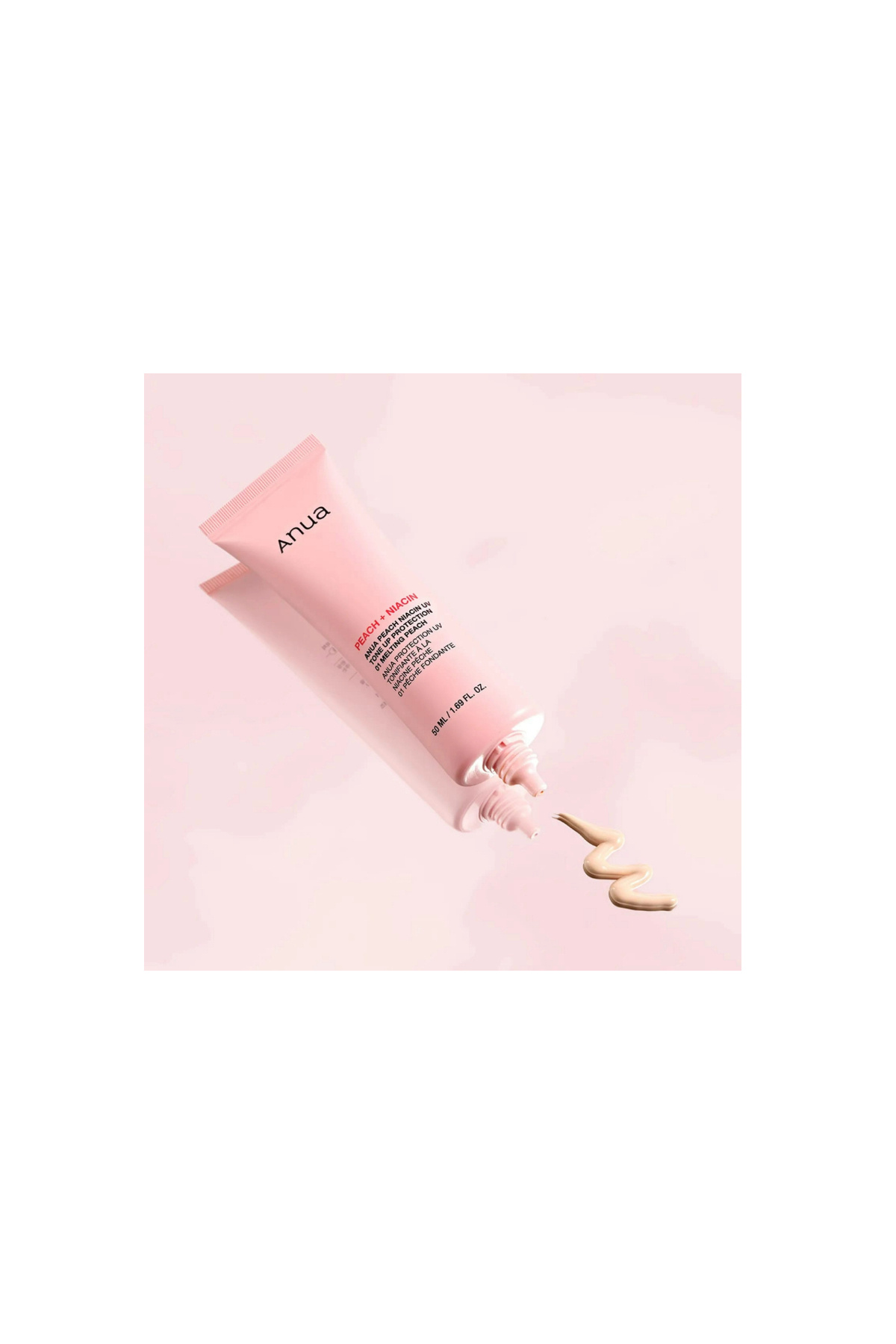 ANUA-- Peach Niacin UV Tone Up Protection 01 Melting Peach, 50 ml 4