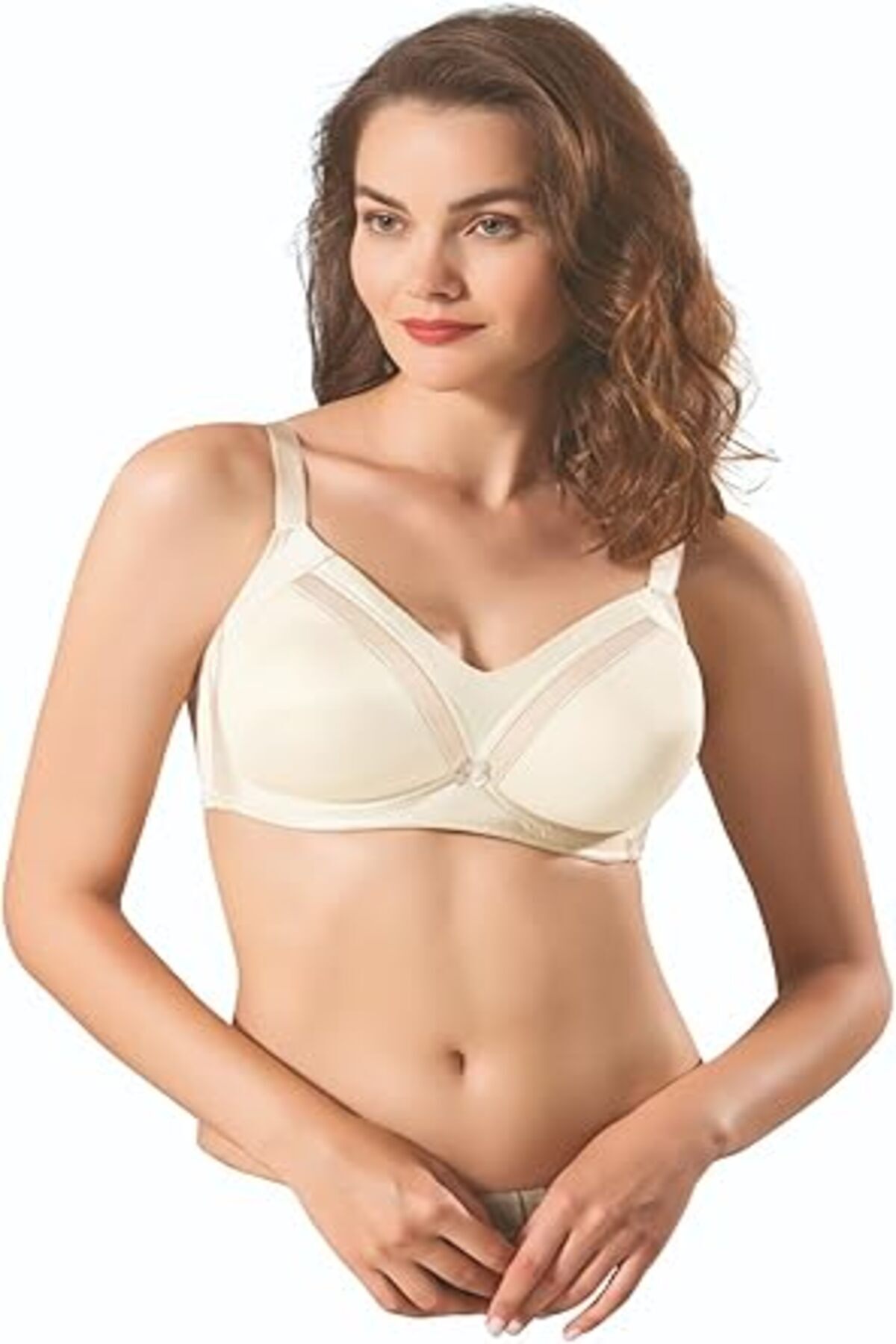 Almira 9125 B-C Cup Telsiz Soft Sütyen BEYAZ