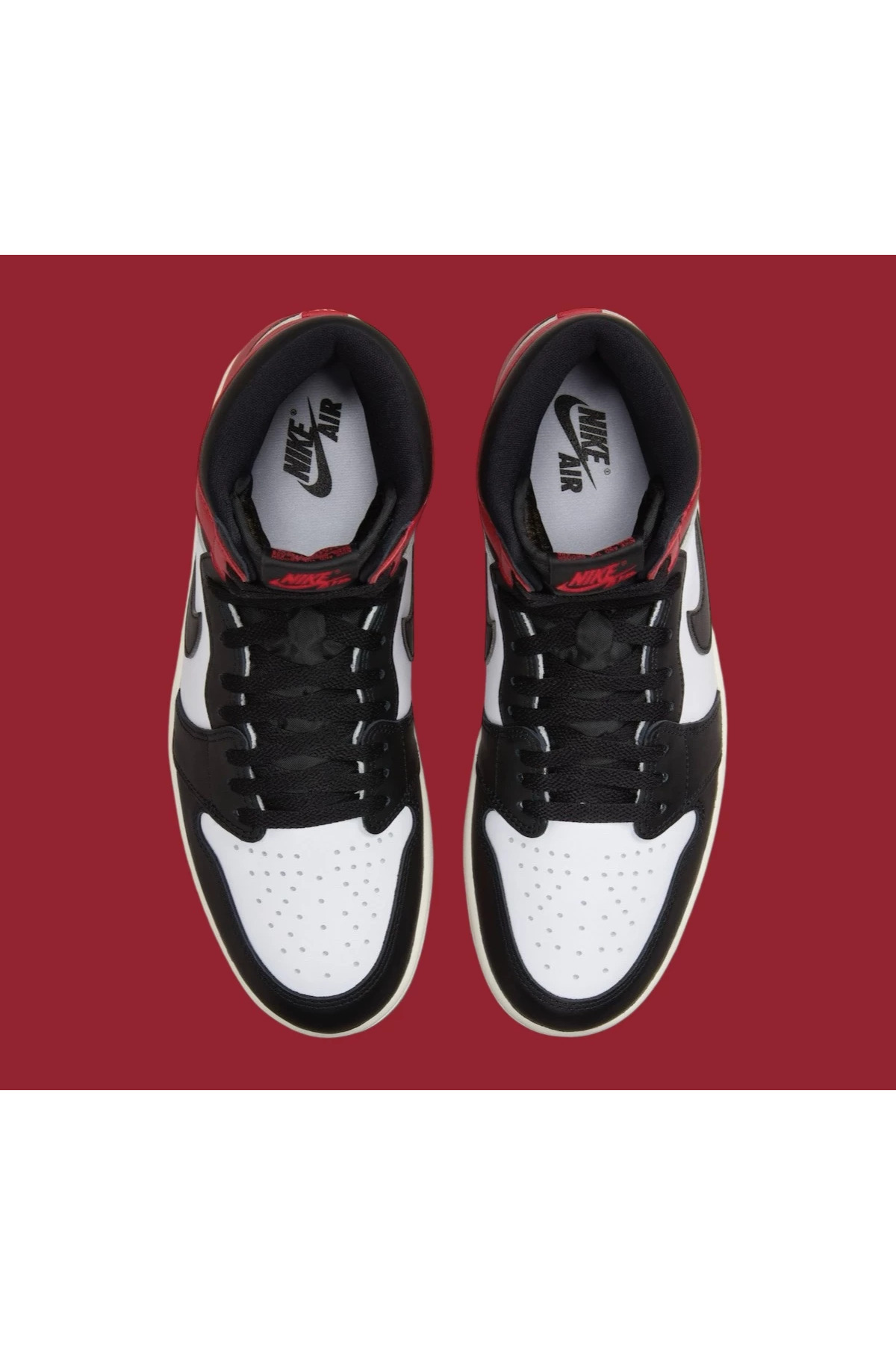Nike Air Jordan 1 Retro High OG 'Black Toe Reimagined' - Fiyatı