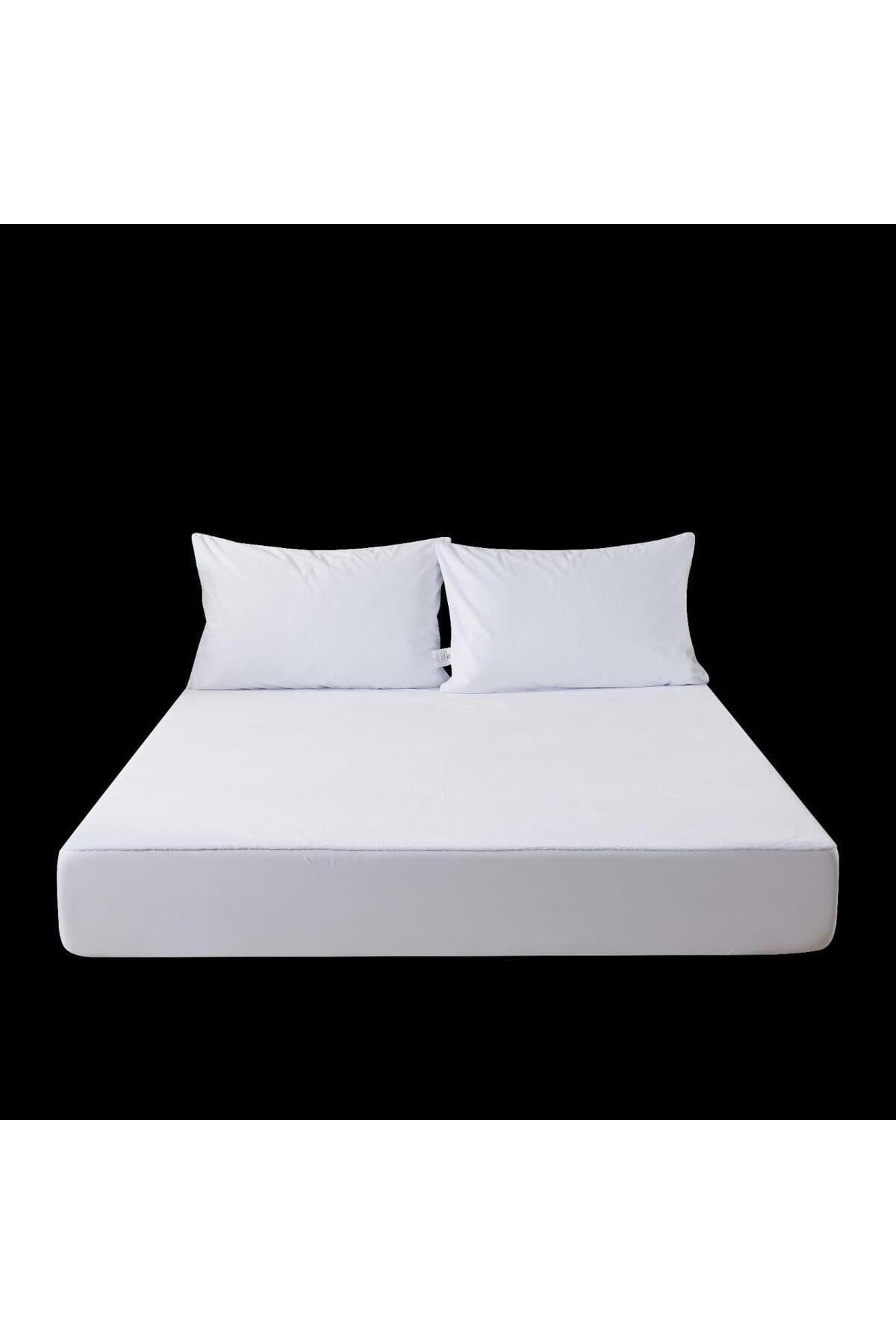 KBOX-Mattress and pillow protector against wetness 100 x 200 x 35 cm Liquid-resistant protective layer for comfortable sleep with double protection 4