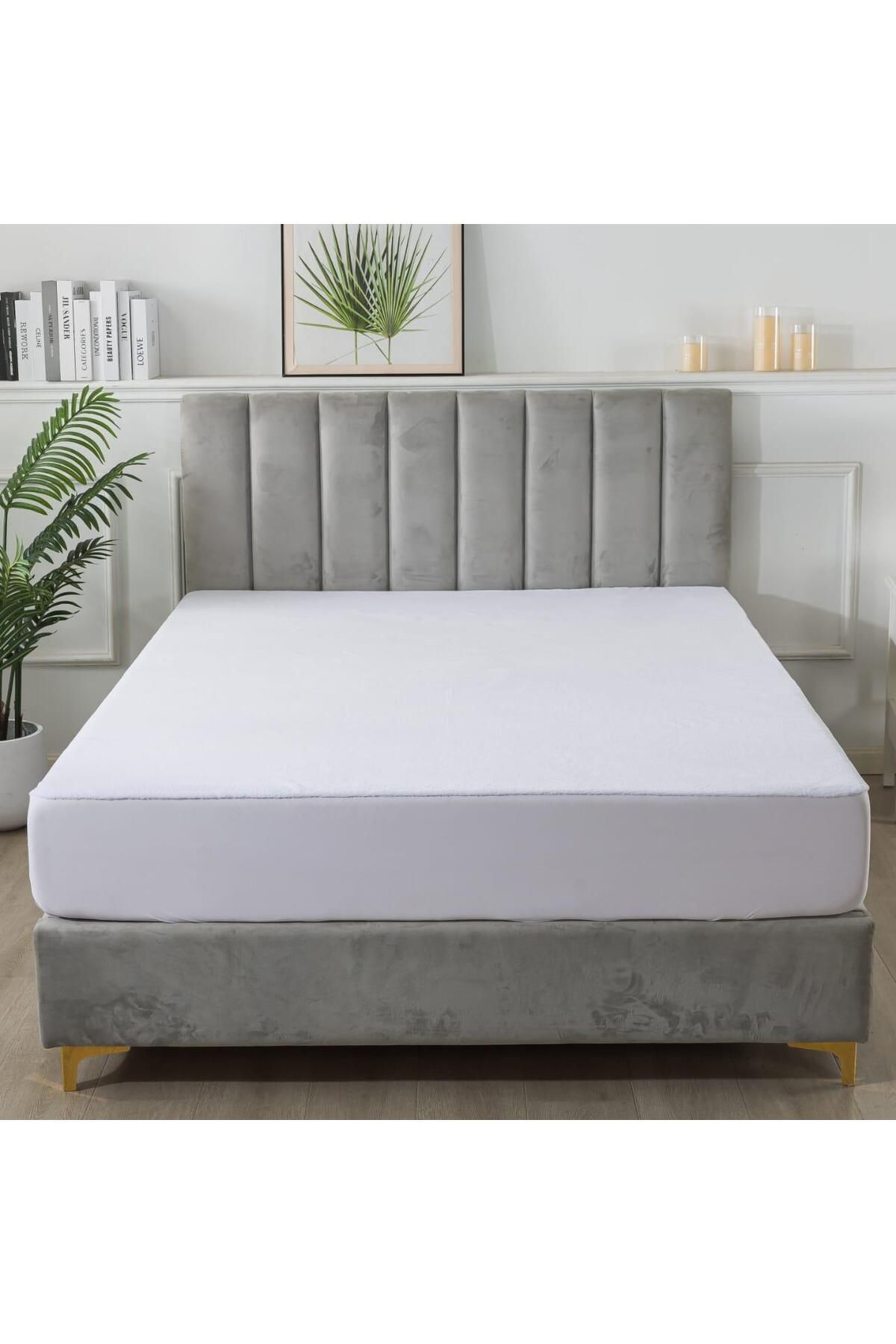KBOX-Mattress and pillow protector against wetness 100 x 200 x 35 cm Liquid-resistant protective layer for comfortable sleep with double protection 3