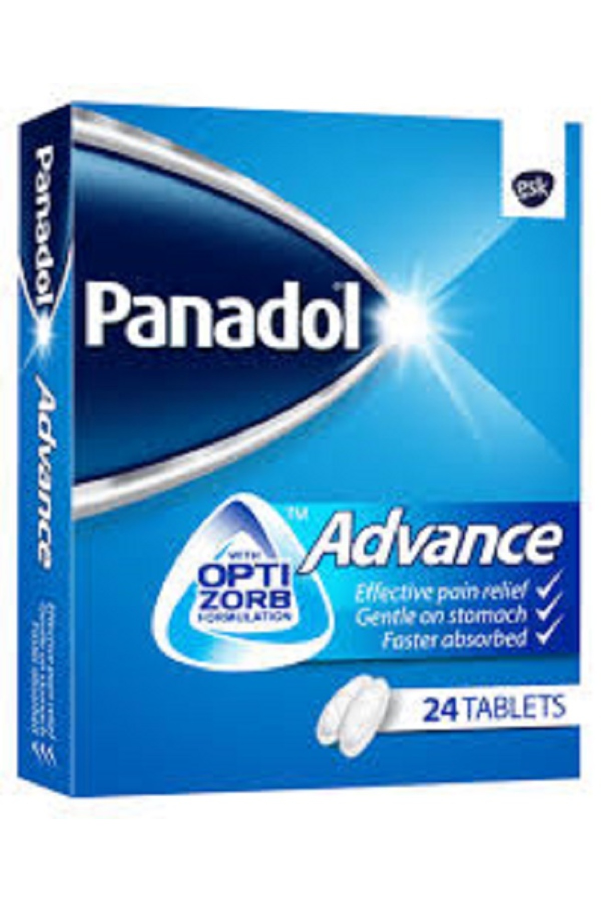 Panadol Advance 500mg 24 Tablets بانادول أدفانس 500 مجم 24 قرص
