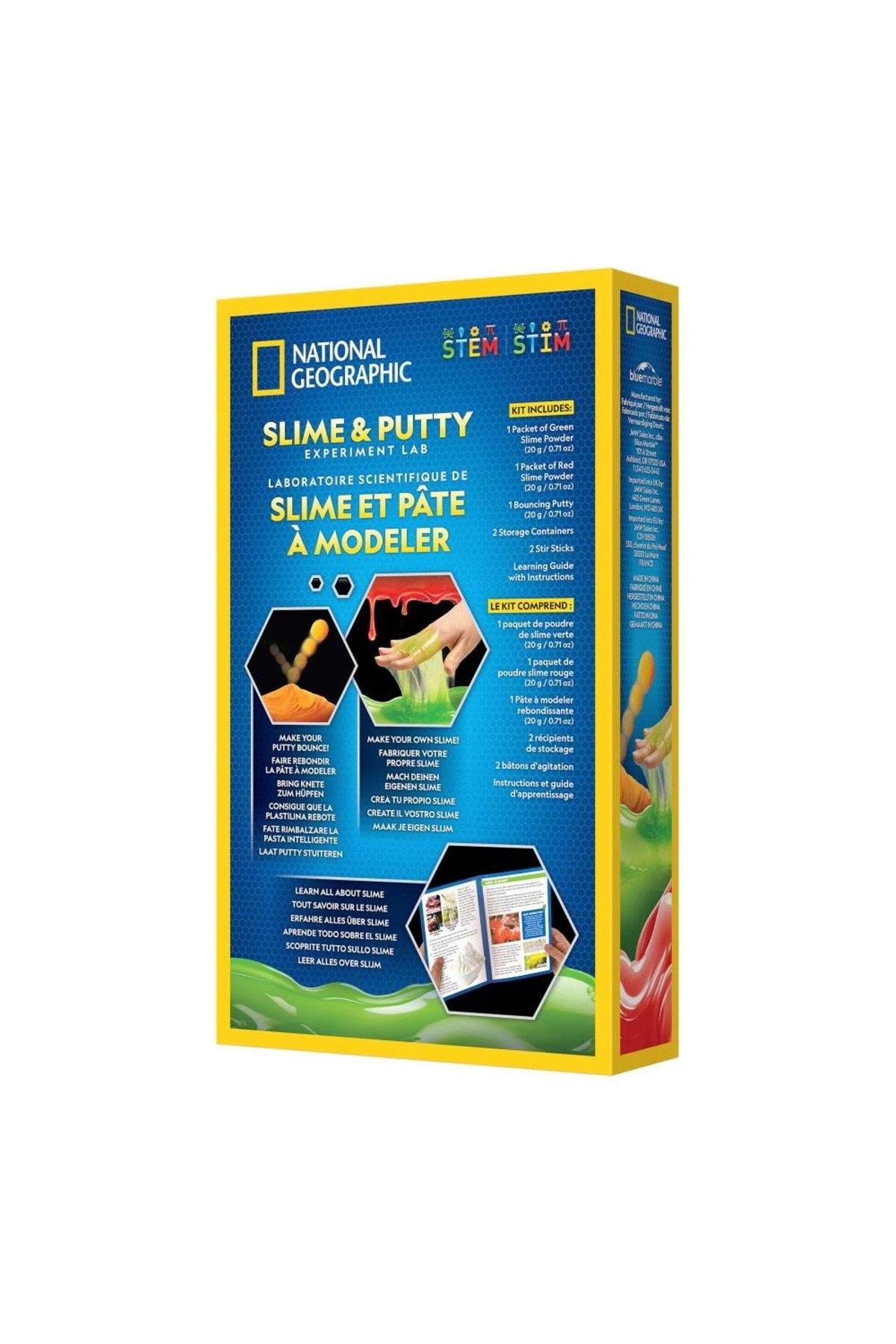 NATIONAL GEOGRAPHIC-- Educational Experiment Set for Creating Slime and Plasticine 2