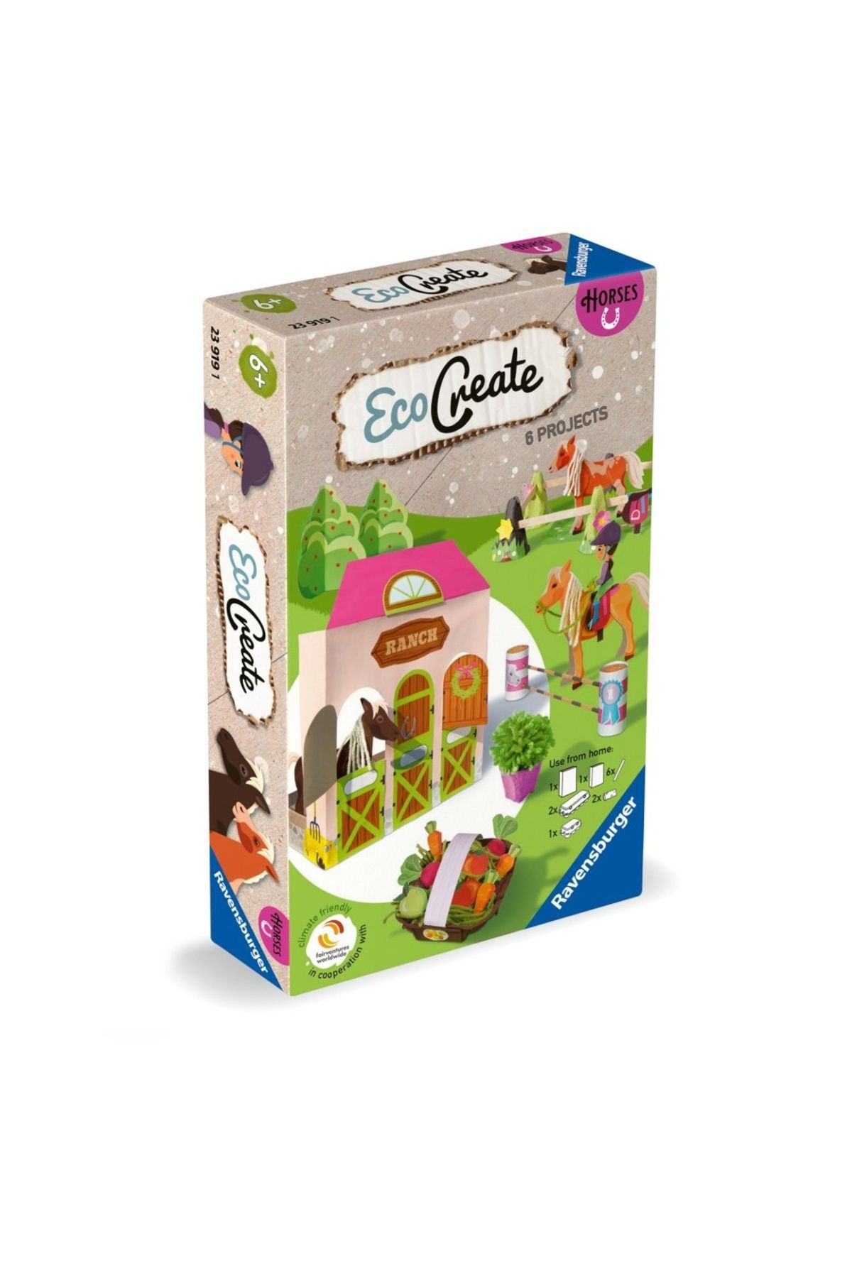 RAVENSBURGER-- Create Horse Farm Creation Set Including 6 Projects 2