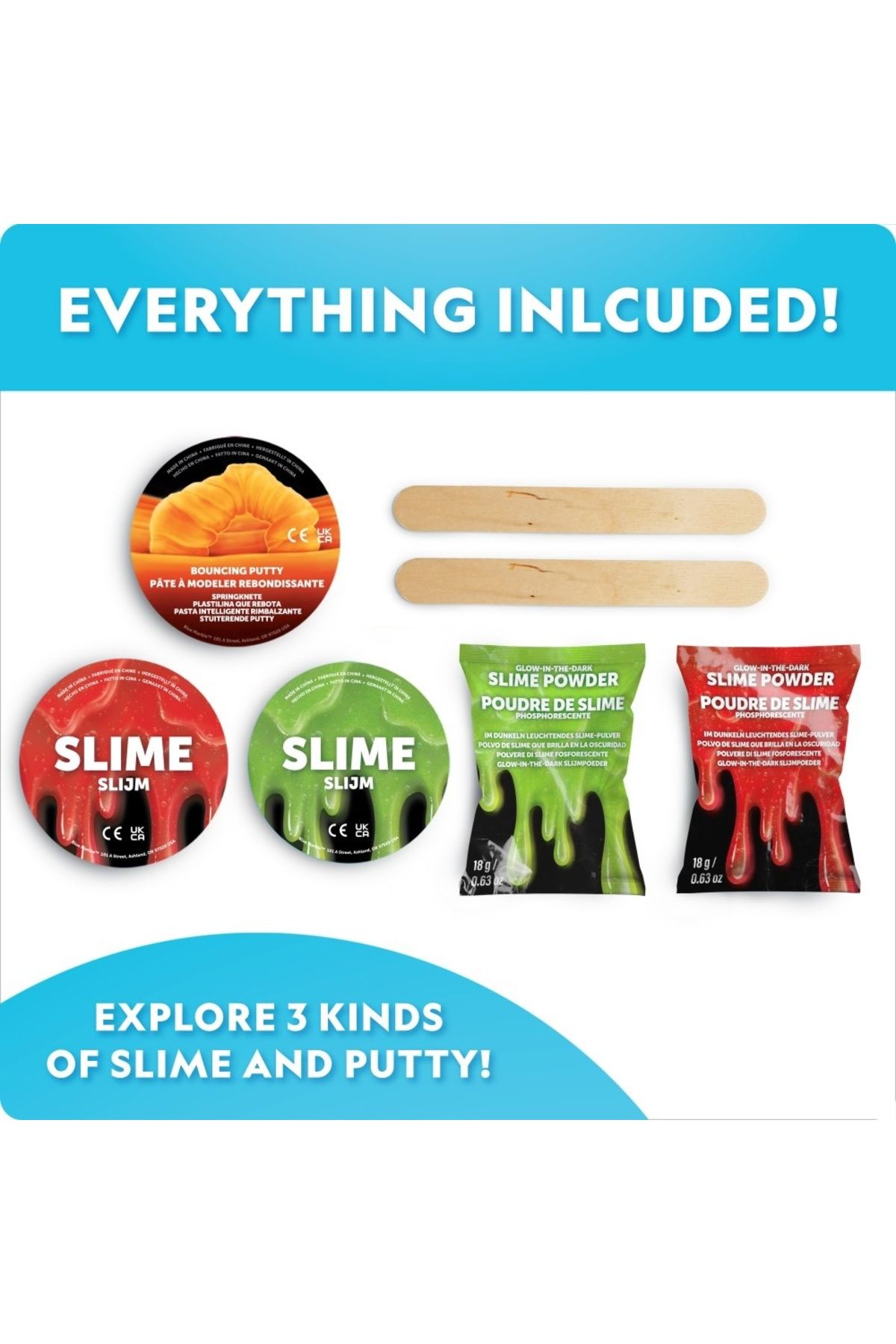 NATIONAL GEOGRAPHIC-- Educational Experiment Set for Creating Slime and Plasticine 3