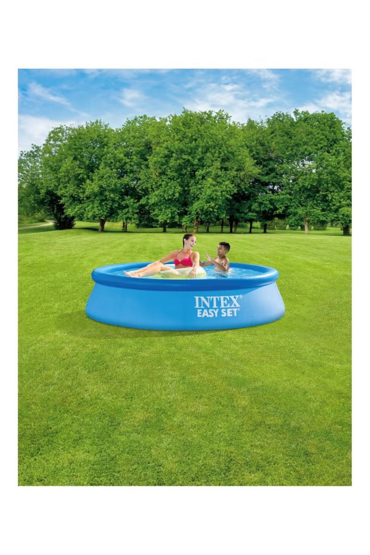 Intex-Easy Set Inflatable Above Ground Pool – 244 × 61 cm 3