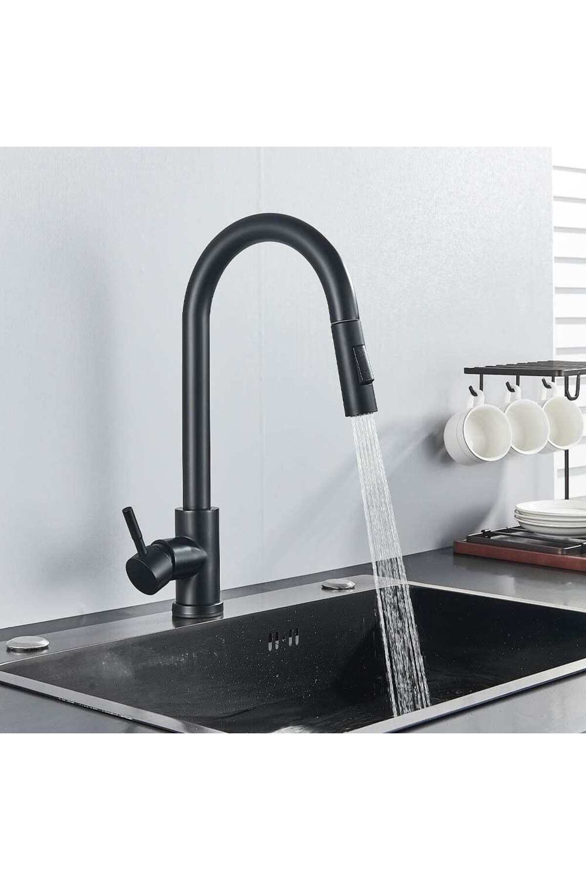 CasaVie-Professional mixer with touch sensor and extractable shower, code 1216 3