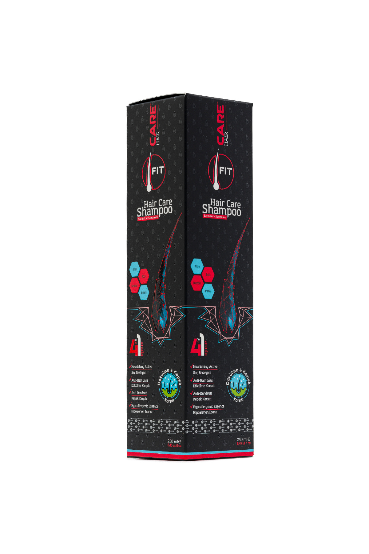 Fitcare Saç Bakım Losyonu + Fitcare Şampuan + Dermaroller Tarak — 8682530125645 — تصویر 7 از 8