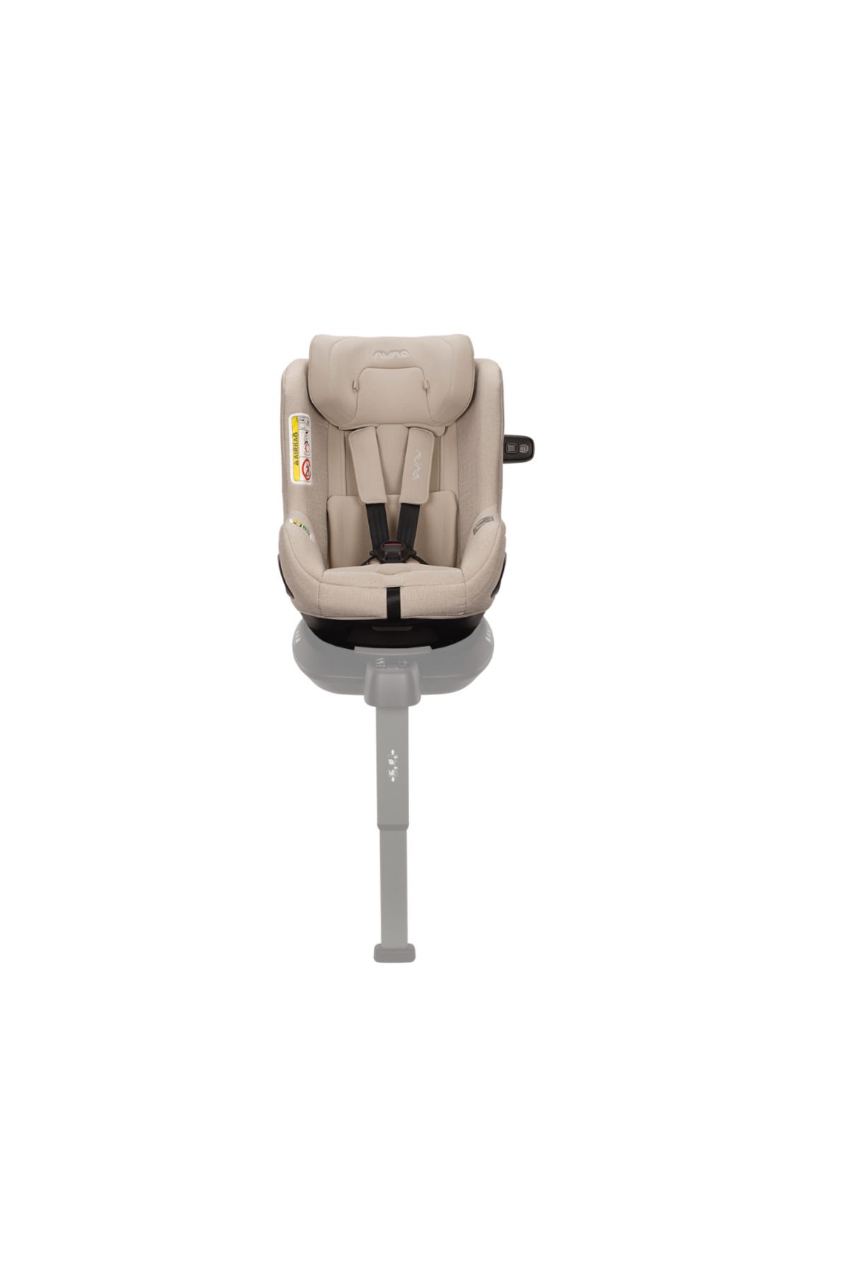 Nuna-- Set TODL next Biscotti rotating car seat, 40-105 cm + BASE next i-Size isofix, ADAC tested 6