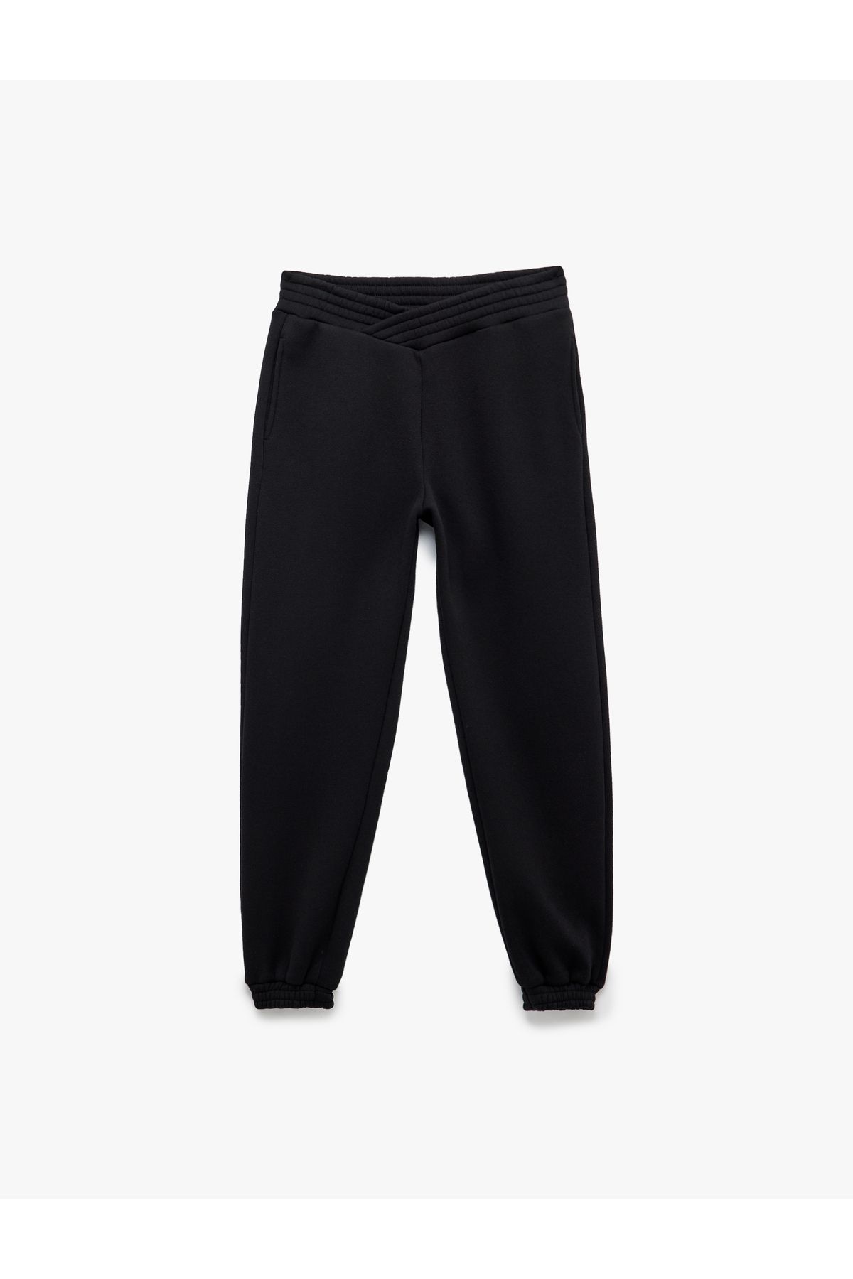 Koton-Jogger Sweatpants with Zippered Pockets and Elastic Waist 3