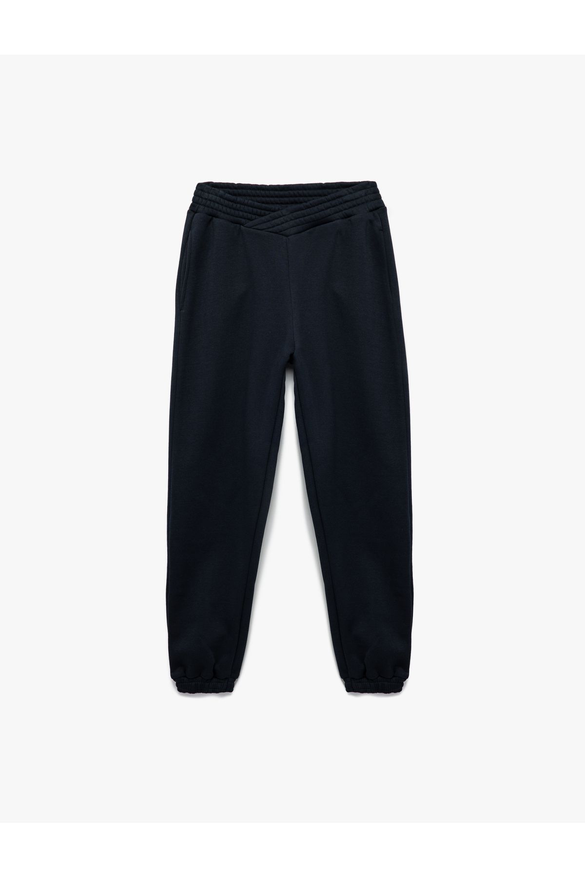 Koton-Jogger Sweatpants with Zippered Pockets and Elastic Waist 3
