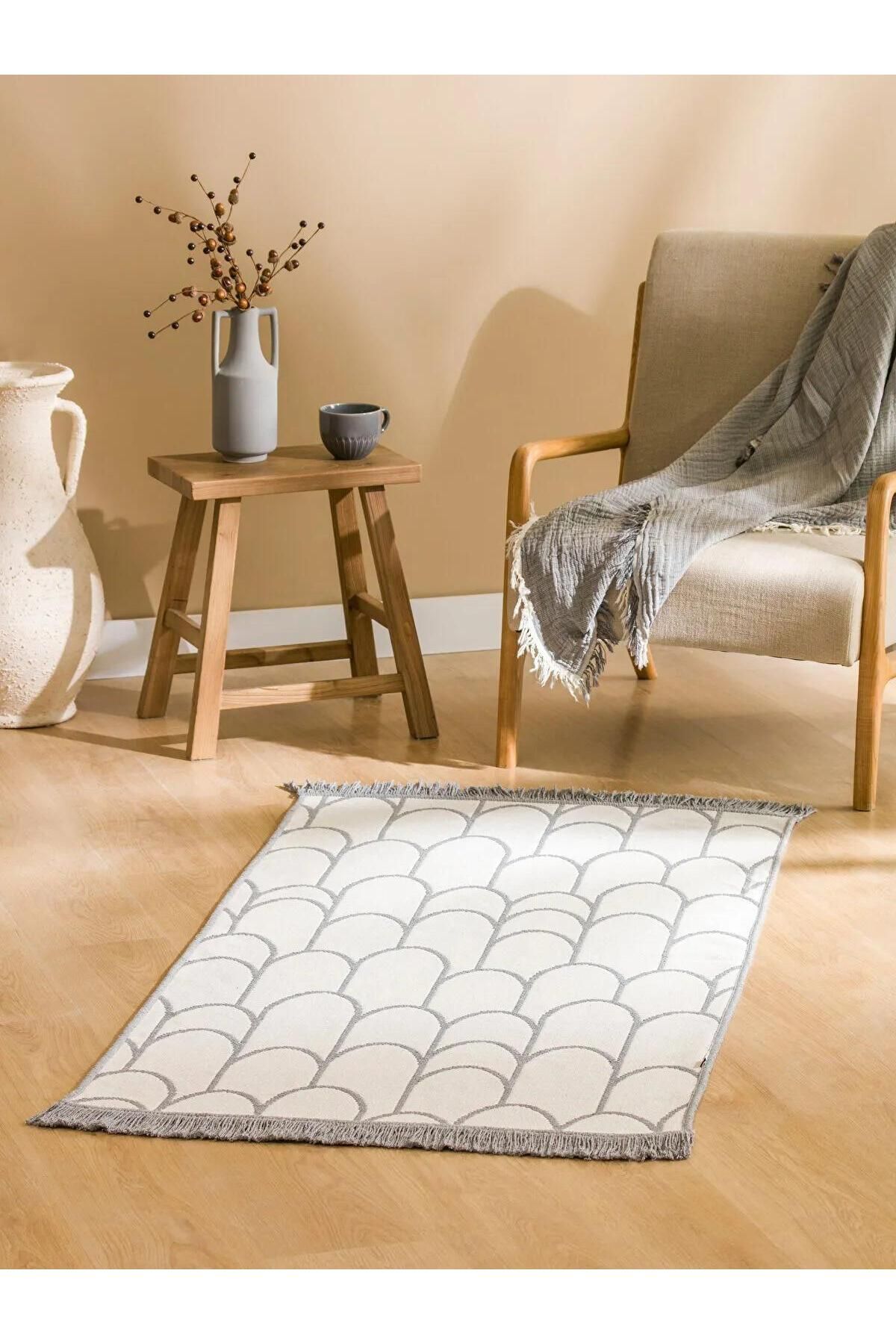 LC Waikiki-Lcw Home Patterned Double Sided Rug 80X140 cm (W5) 2
