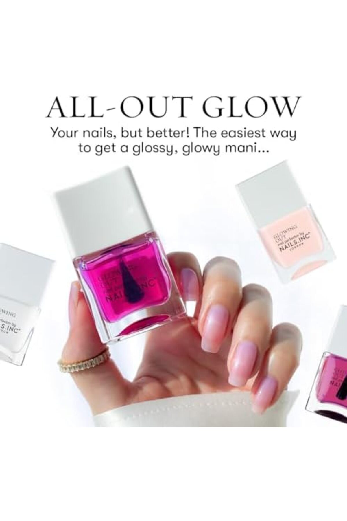 Nails Inc-Glowing My Way Glow-Enhancing Perfector Polish 3