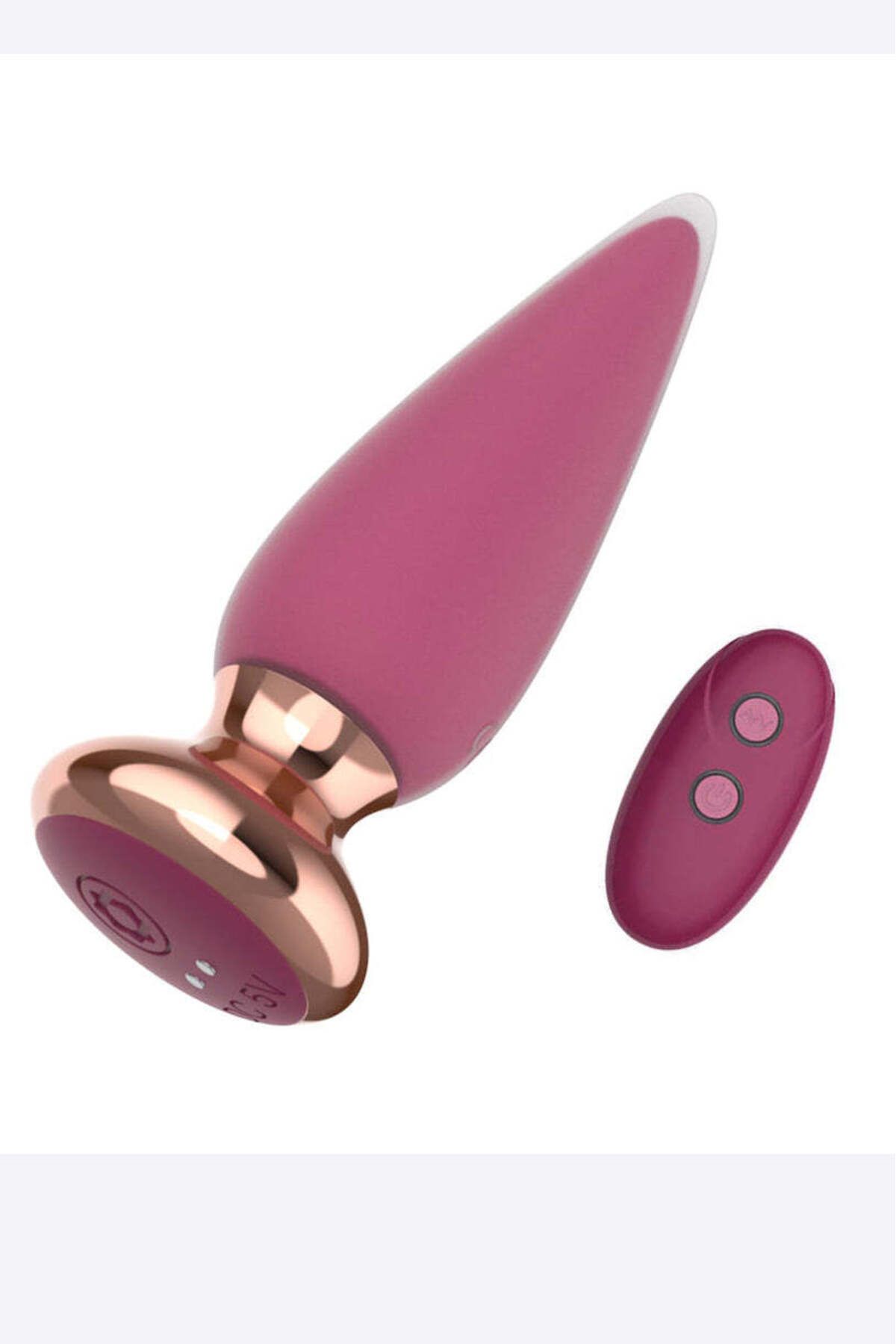 WildFashion-I-MOON CROSS remote control stimulator, multiple functions, fuchsia/gold – TOY403-55 4
