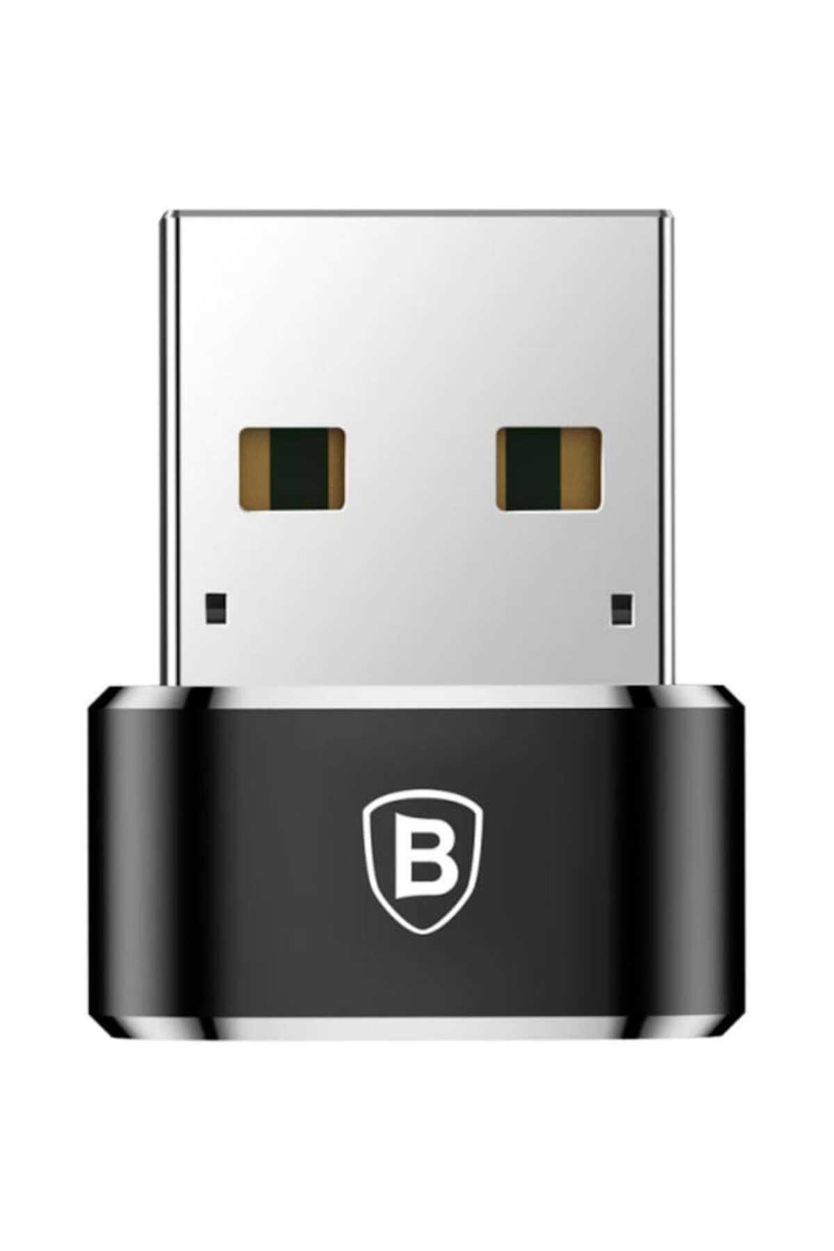 Baseus-Adaptor Conversie USB la USB Tip-C CAAOTG-01, 3A, Negru 2