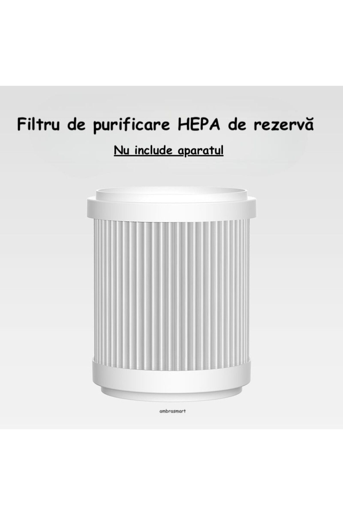 ambrasmart-Filtru de rezerva HEPA pentru Purificator, Alb 3