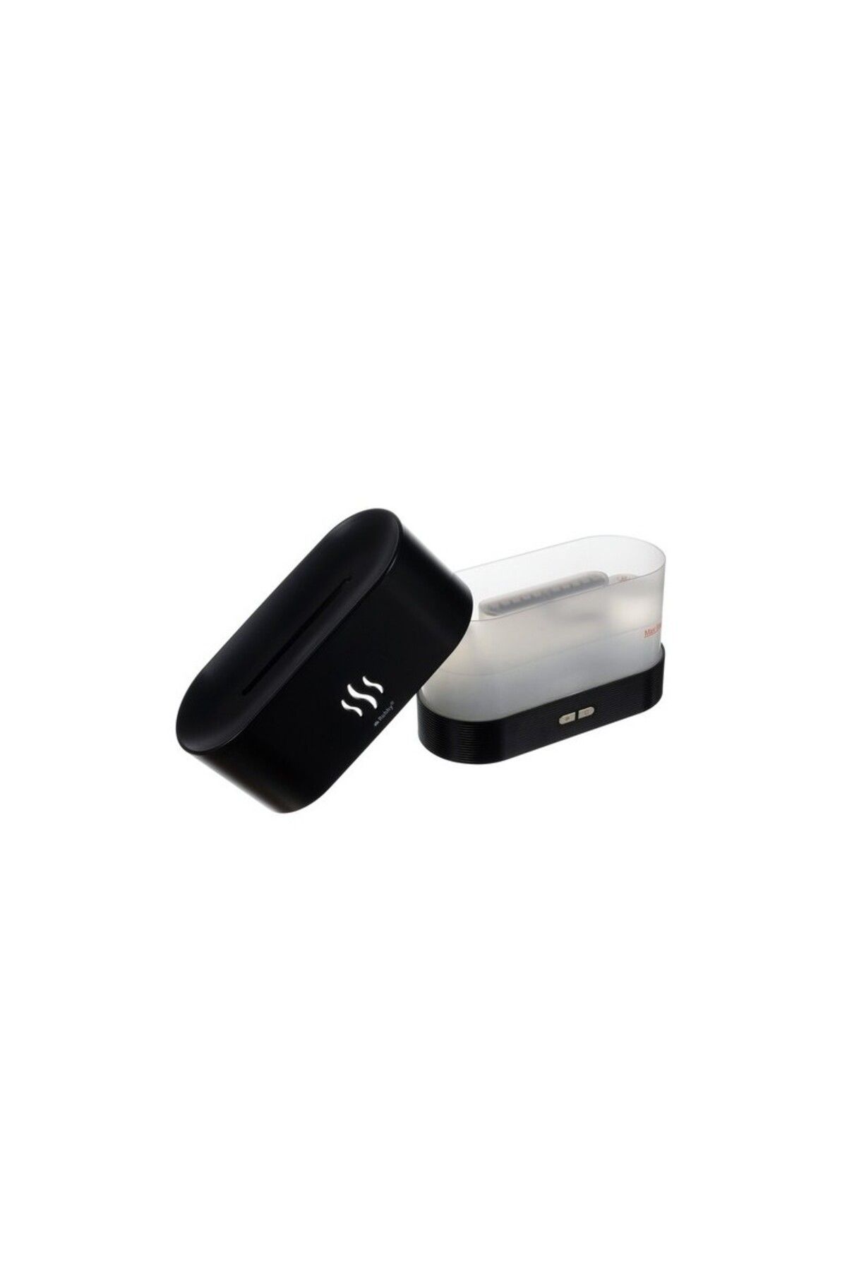 Ruhhy-Difuzor de aromaterapie 3 în 1, lampă LED RGB cu efect de flacără, 7 culori, umidificator, 180 ml, 6,5 W, USB 6
