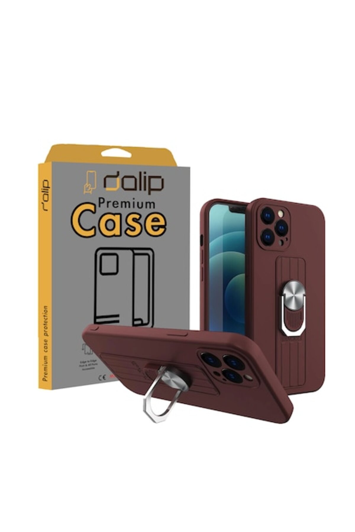 dalip-Case for iPhone 13 Pro, FixForce, TPU, Brown 1