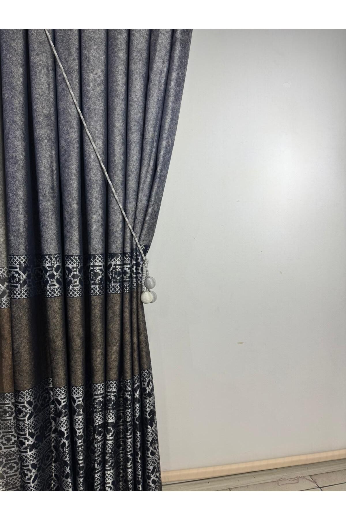 Coperta-Home Backdrop Curtain / Panel Backdrop Curtain 1Pc Frequently Pleated 90cm Width 5