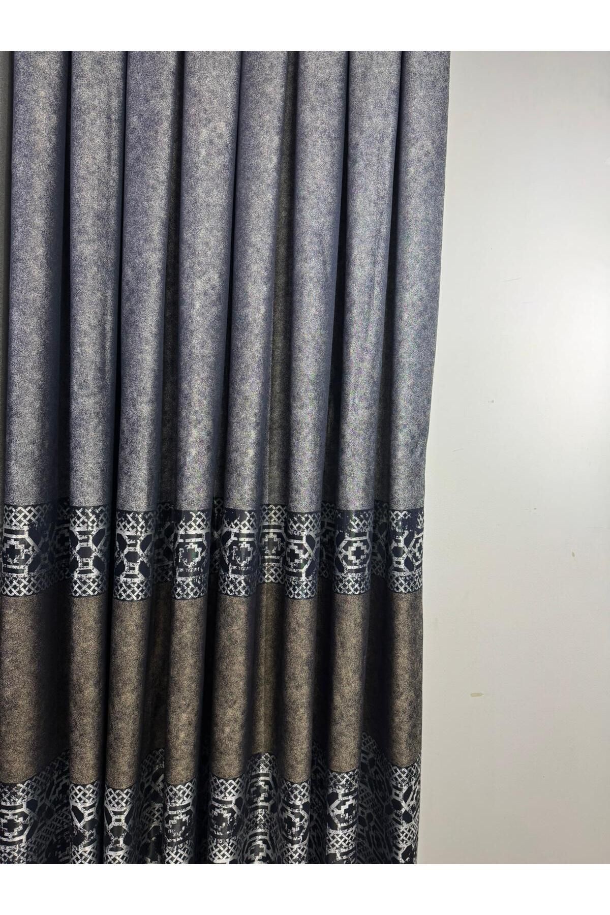 Coperta-Home Backdrop Curtain / Panel Backdrop Curtain 1Pc Frequently Pleated 90cm Width 3
