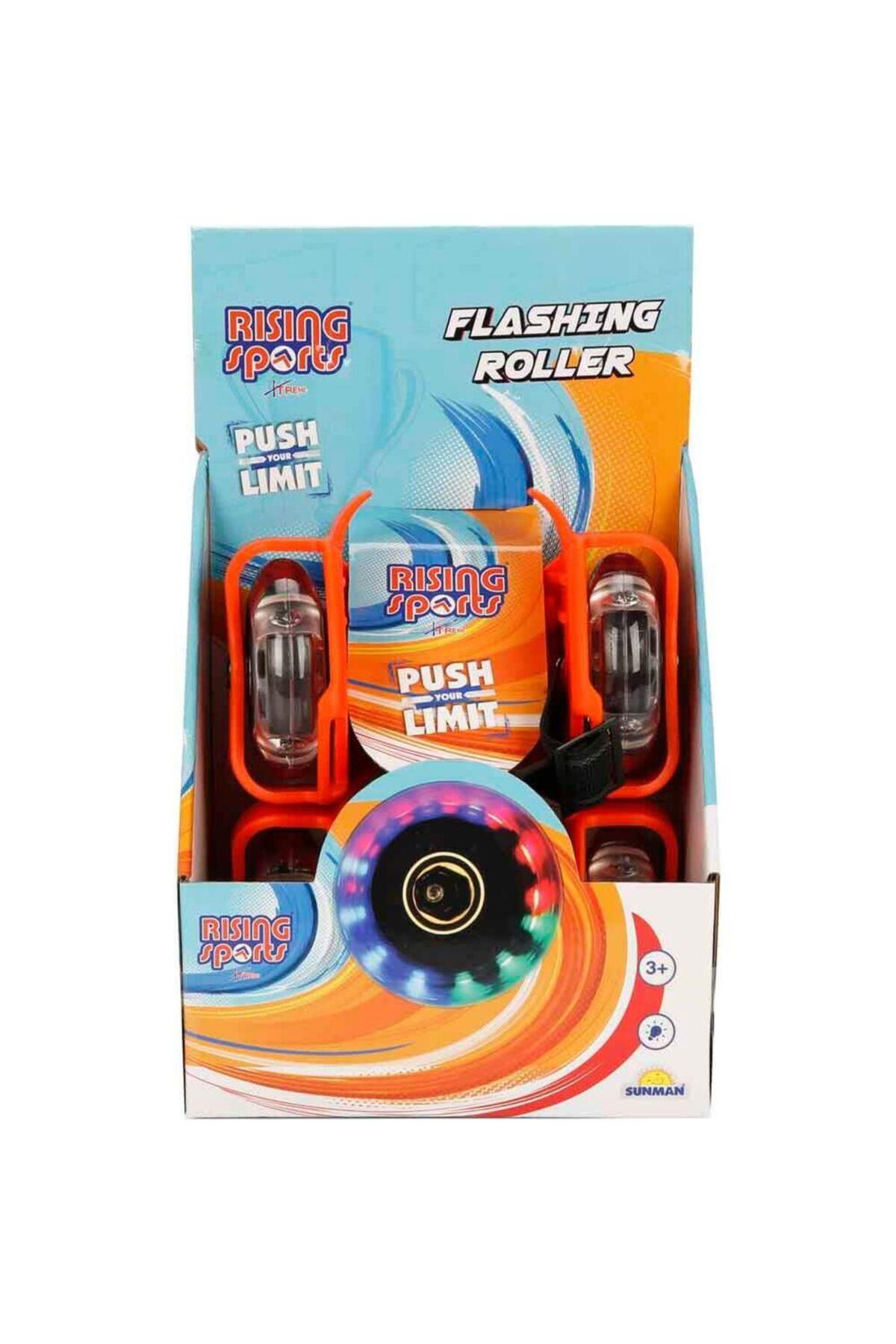 Sunman Flashing Roller Ayakkabı Paten Apararı 22160 Turuncu