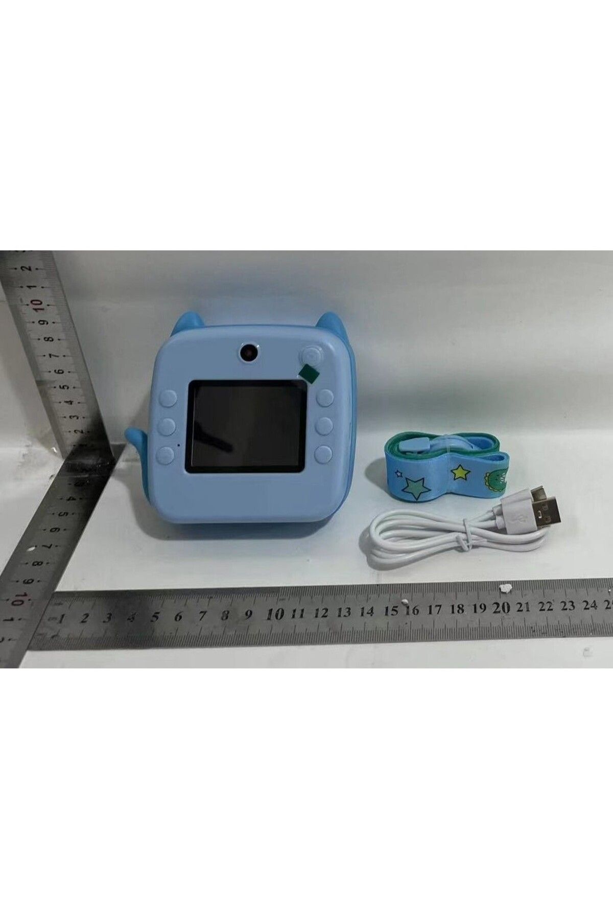 Flippy-Cameră instantanee, Flippy, funcție de imprimare, cablu USB-C, iOS/Android, imprimare prin aplicație, albastru 7