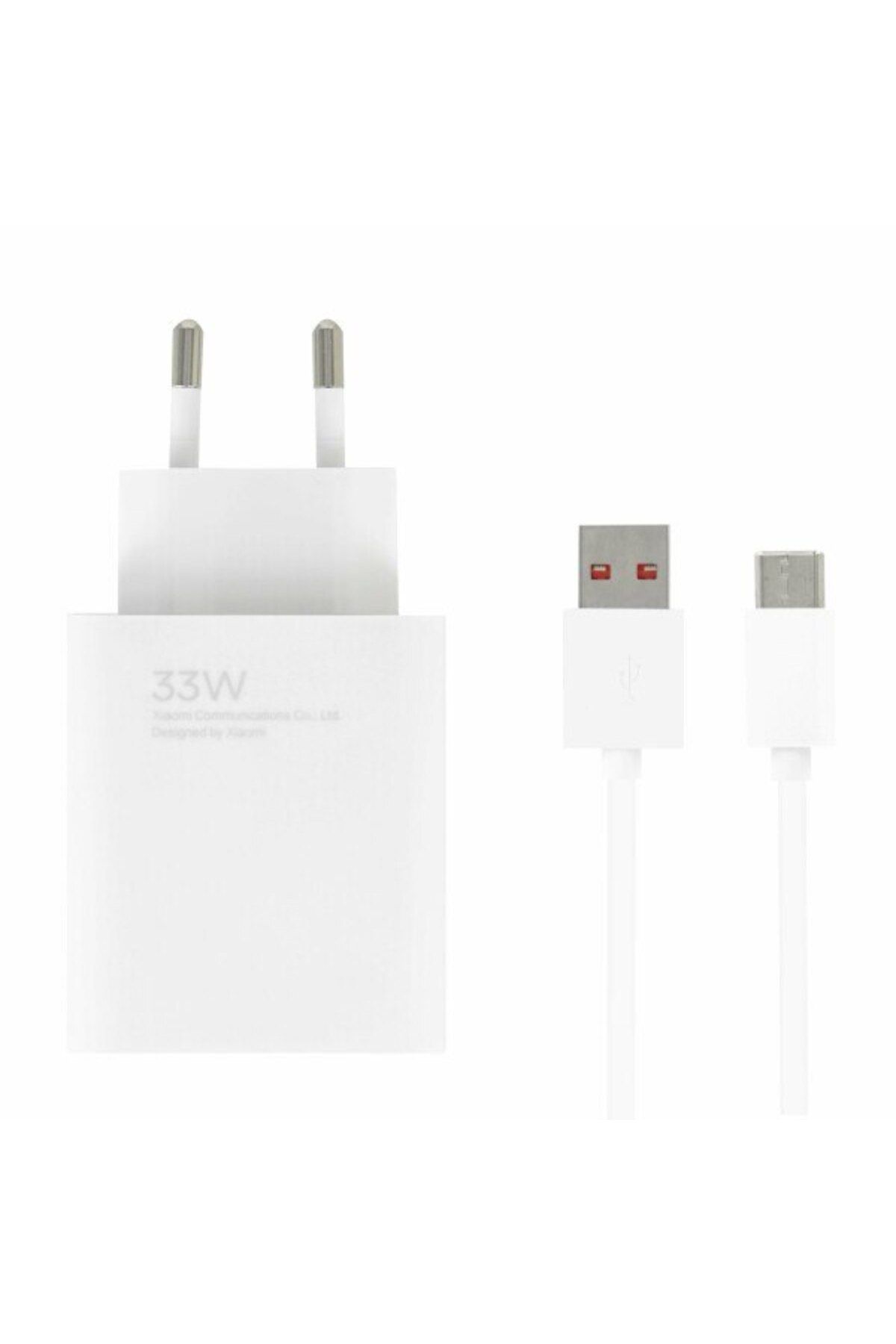 Xiaomi-Încărcător de perete, port USB-A, încărcare rapidă 33W, cablu USB-A la USB-C, lungime 1 m, alb 4