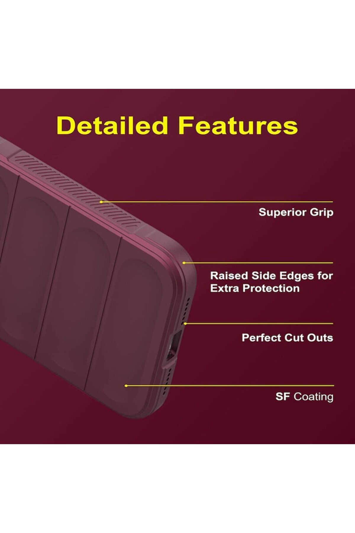 Dali-Husă de protecție compatibilă cu Apple iPhone 16 Pro, Magic Shield, colțuri întărite, cameră în relief 3