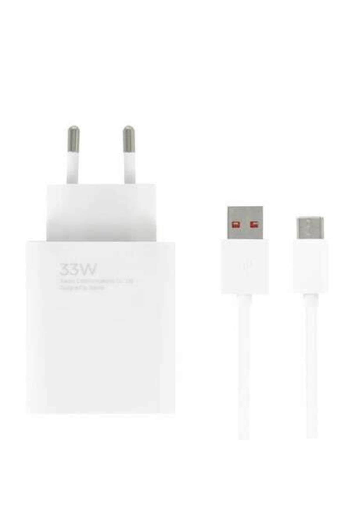 Xiaomi-Încărcător de perete, port USB-A, încărcare rapidă 33W, cablu USB-A la USB-C, lungime 1 m, alb 1