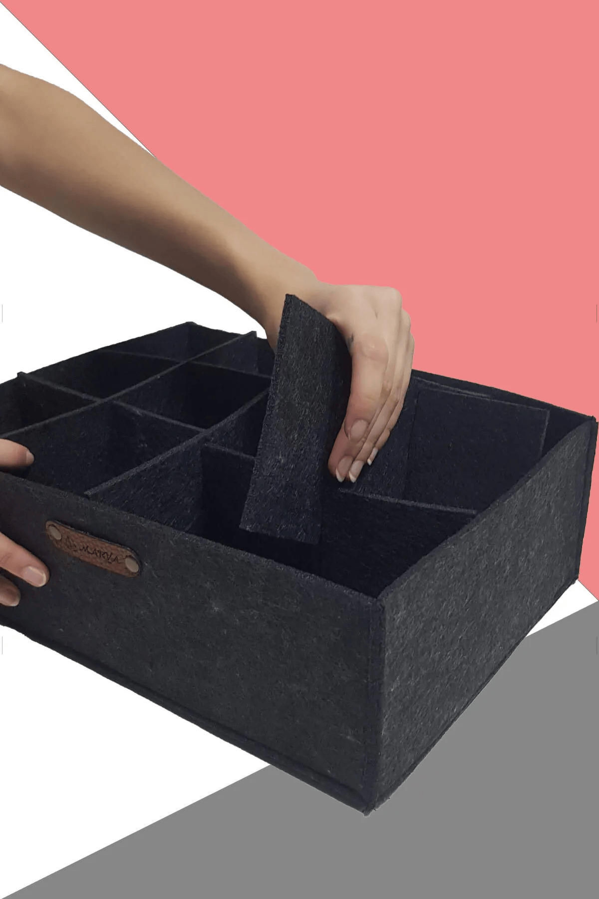 Enba İç ve Dış Ticaret-Drawer - In-Cabinet Organizer Adjustable 3 X 4 3