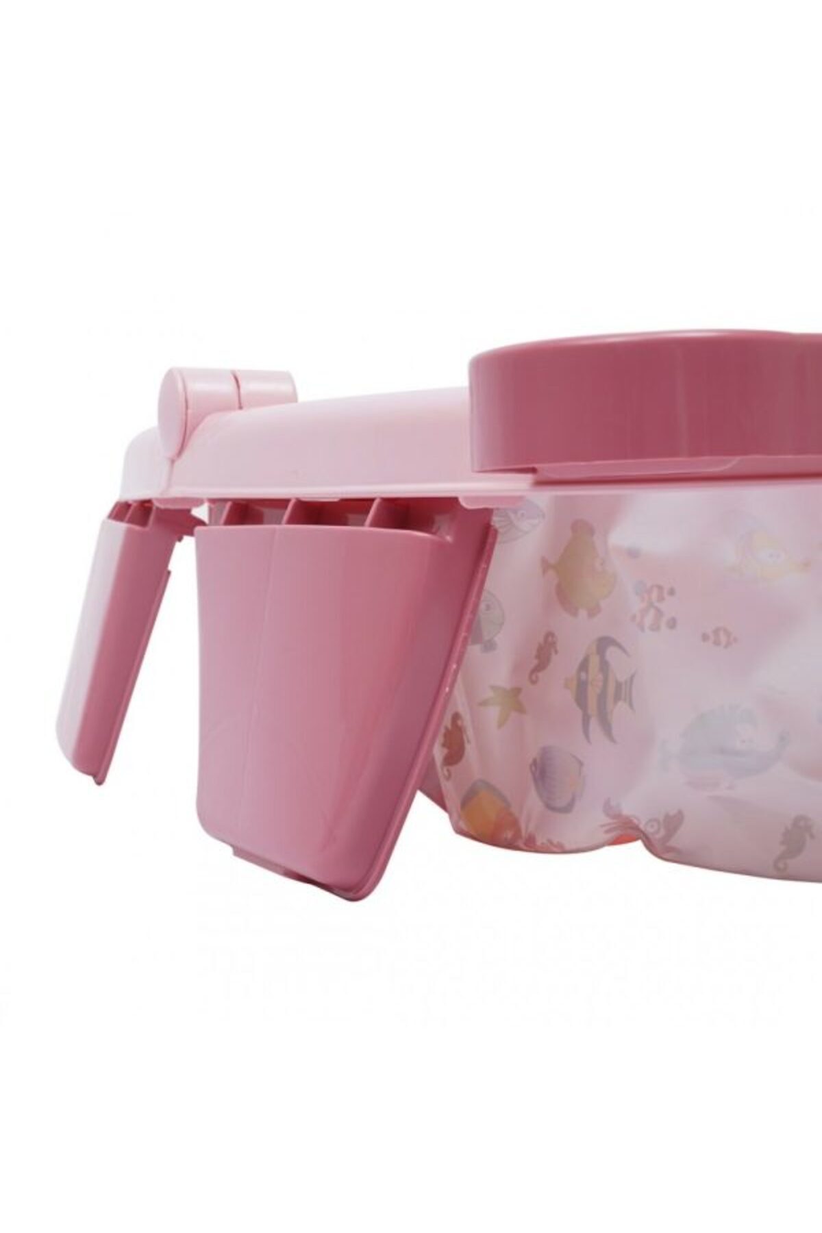 Practik-Foldable and inflatable bathtub Pink 8
